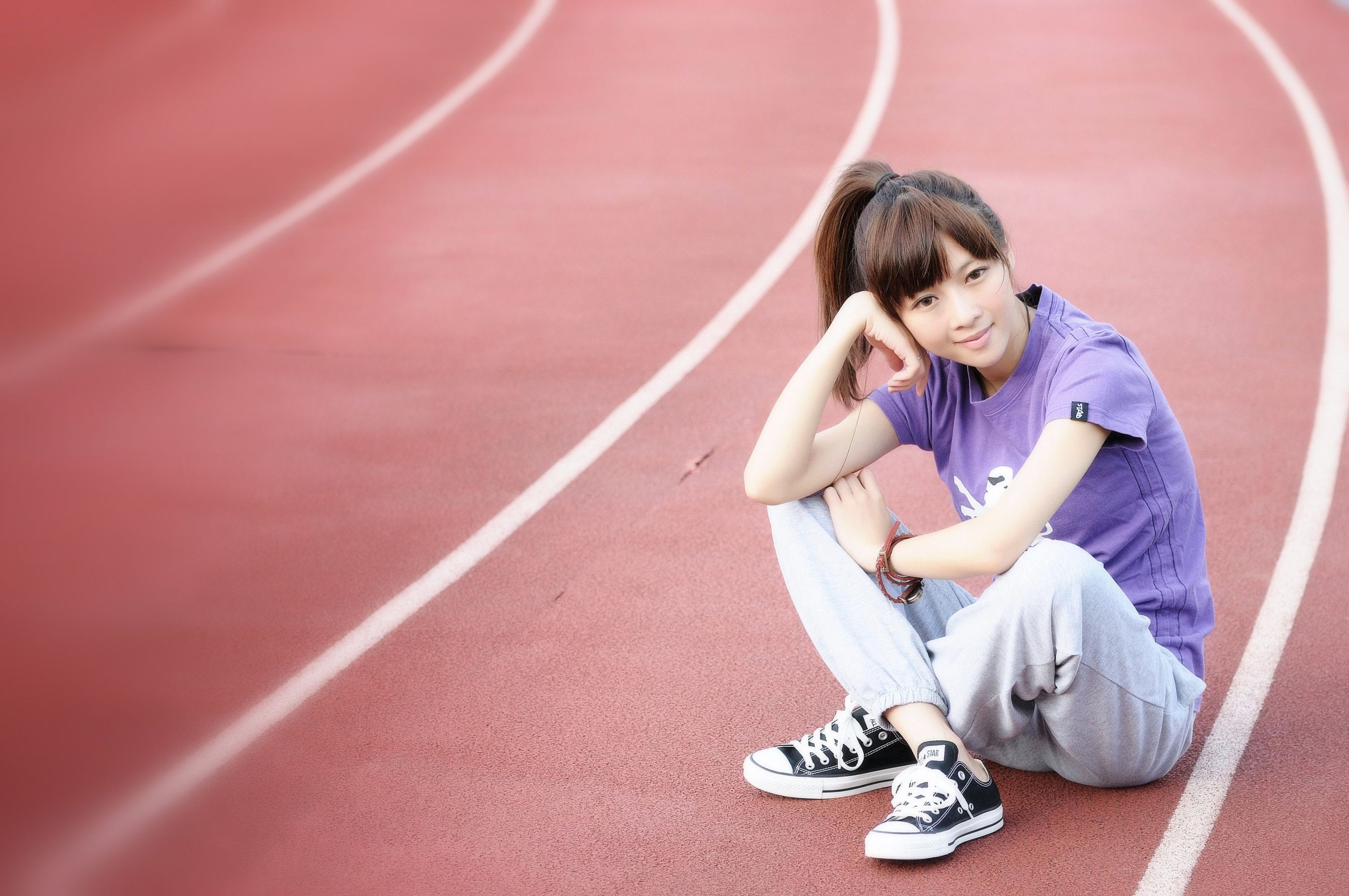 台湾正妹沈喬喬《甜美少女清新外拍图片》写真合集-图4