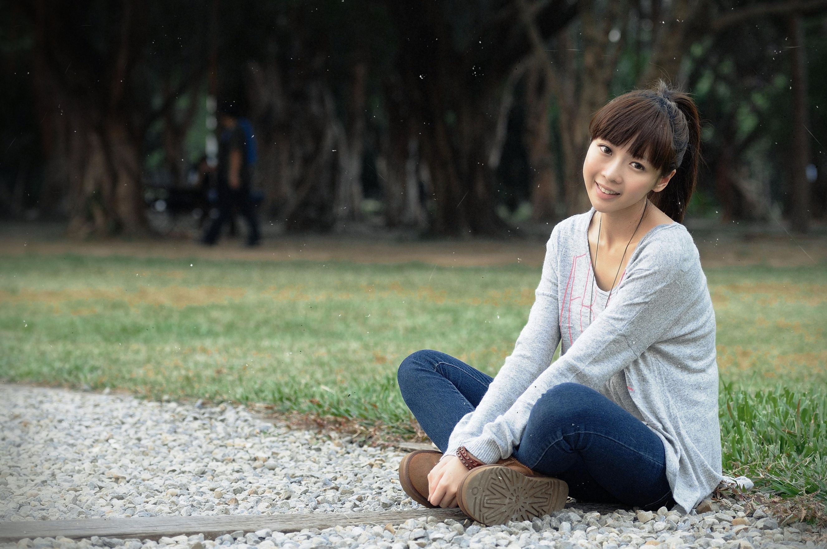 台湾正妹沈喬喬《甜美少女清新外拍图片》写真合集-图8