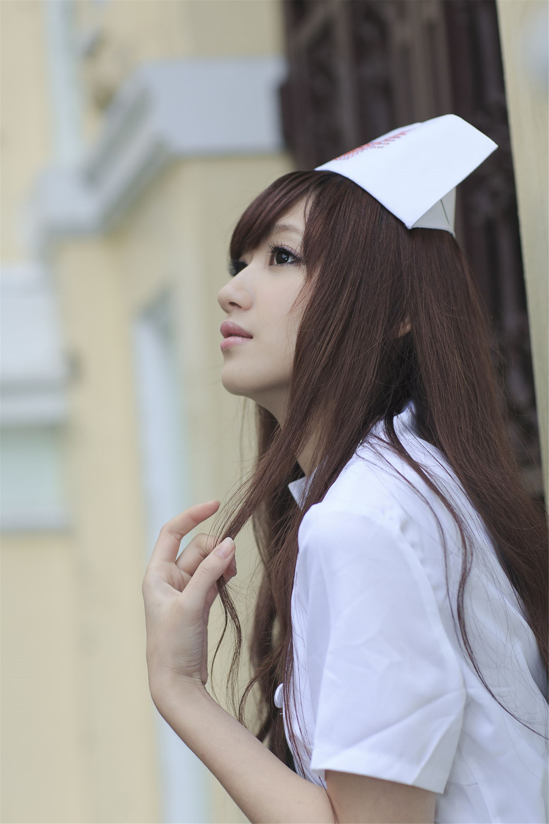 台湾正妹小雅《台大医学院外拍》-图9