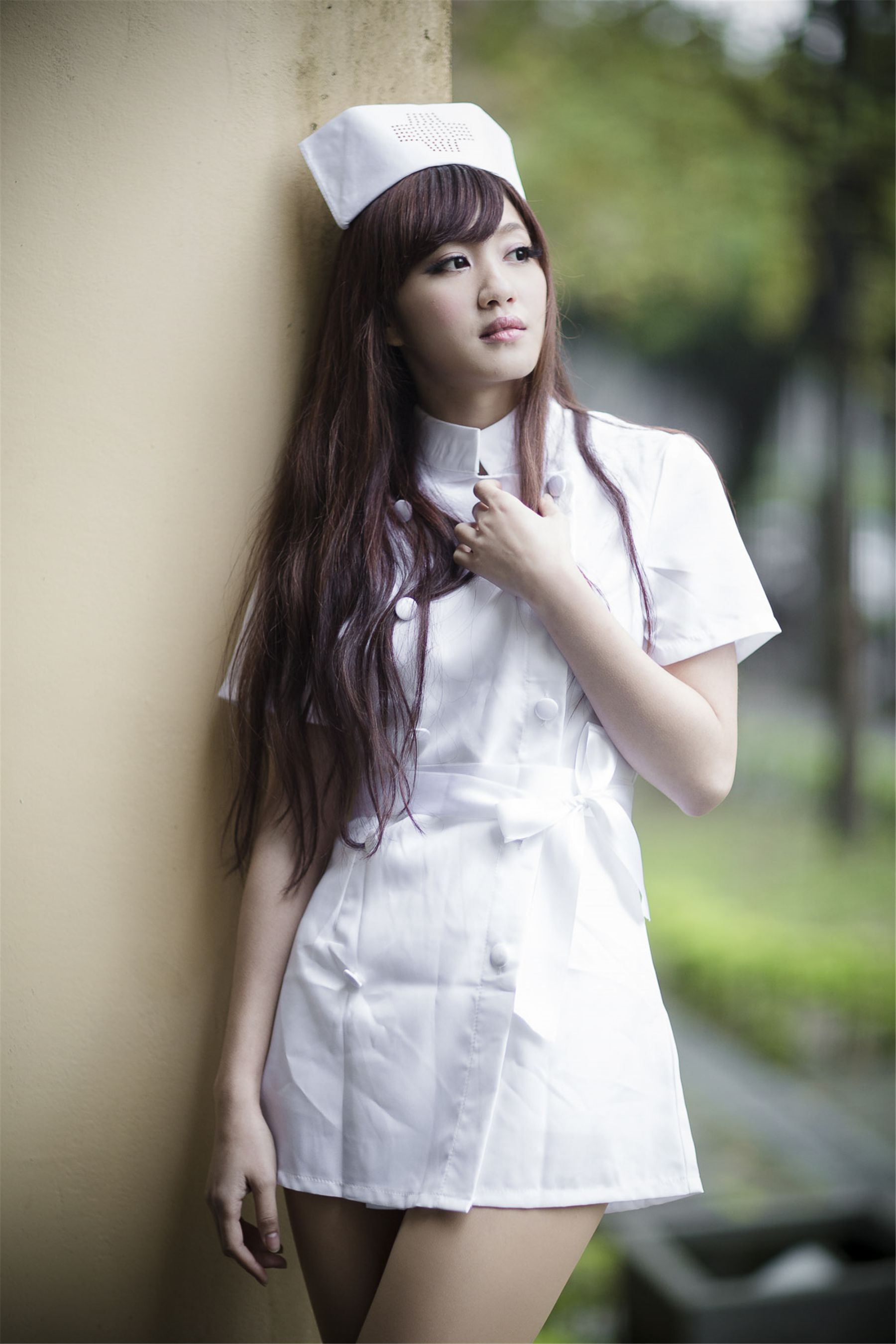 台湾正妹小雅《台大医学院外拍》-图15