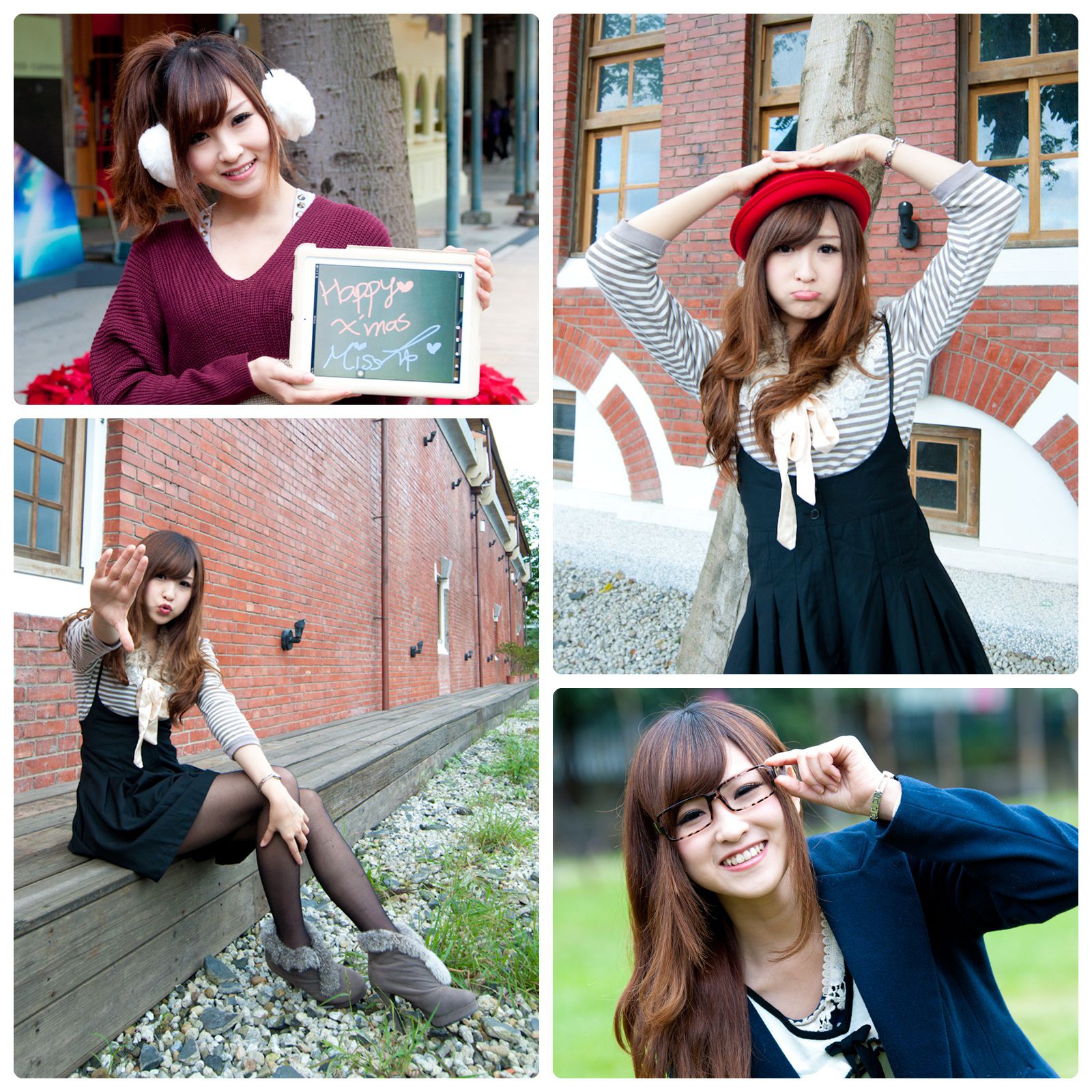 台湾正妹布丁《小清新華山街拍》-图15