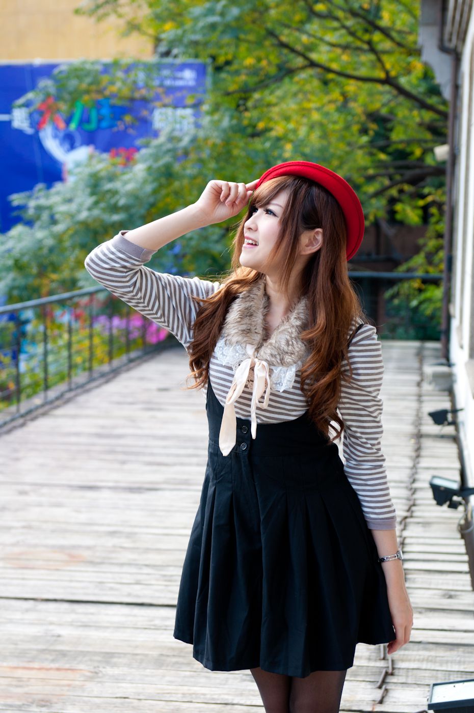 台湾正妹布丁《小清新華山街拍》-图16