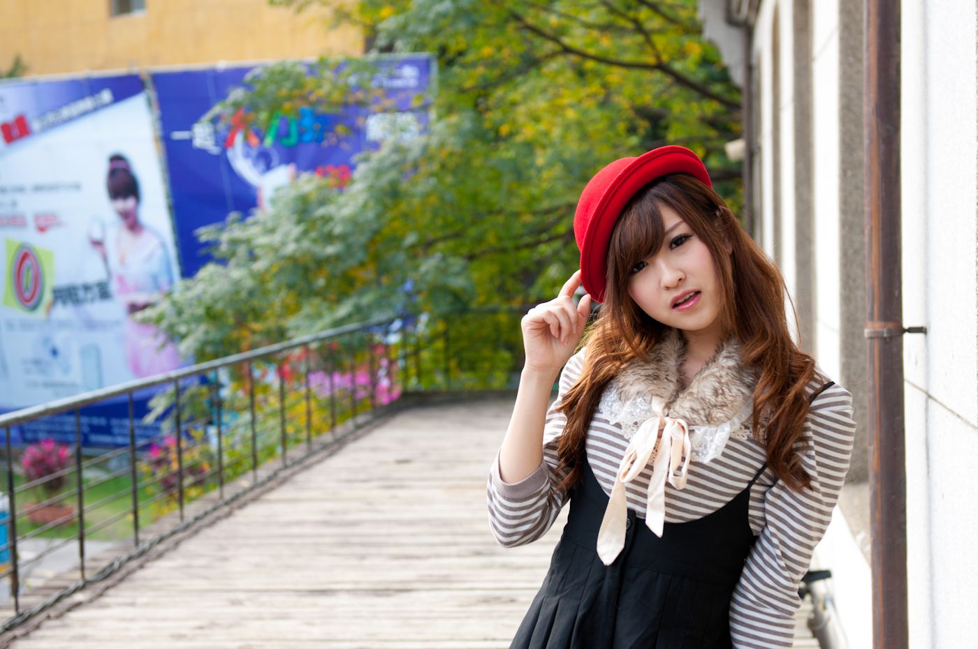 台湾正妹布丁《小清新華山街拍》-图17