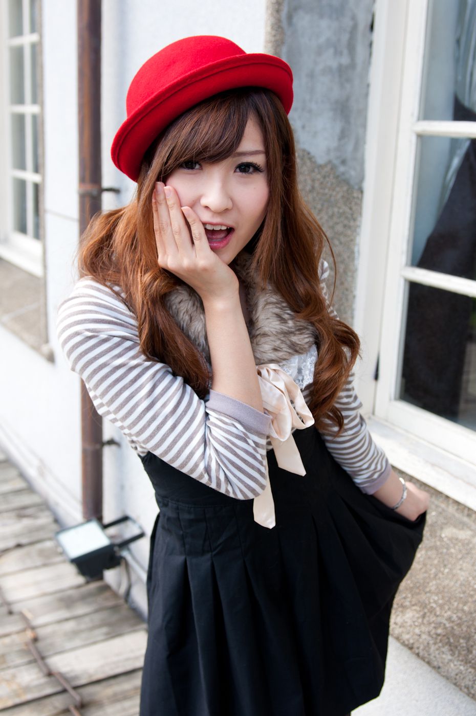 台湾正妹布丁《小清新華山街拍》-图18