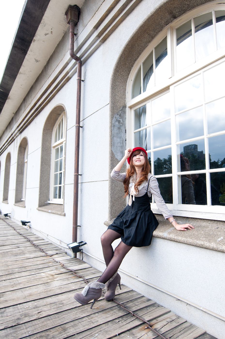 台湾正妹布丁《小清新華山街拍》-图19