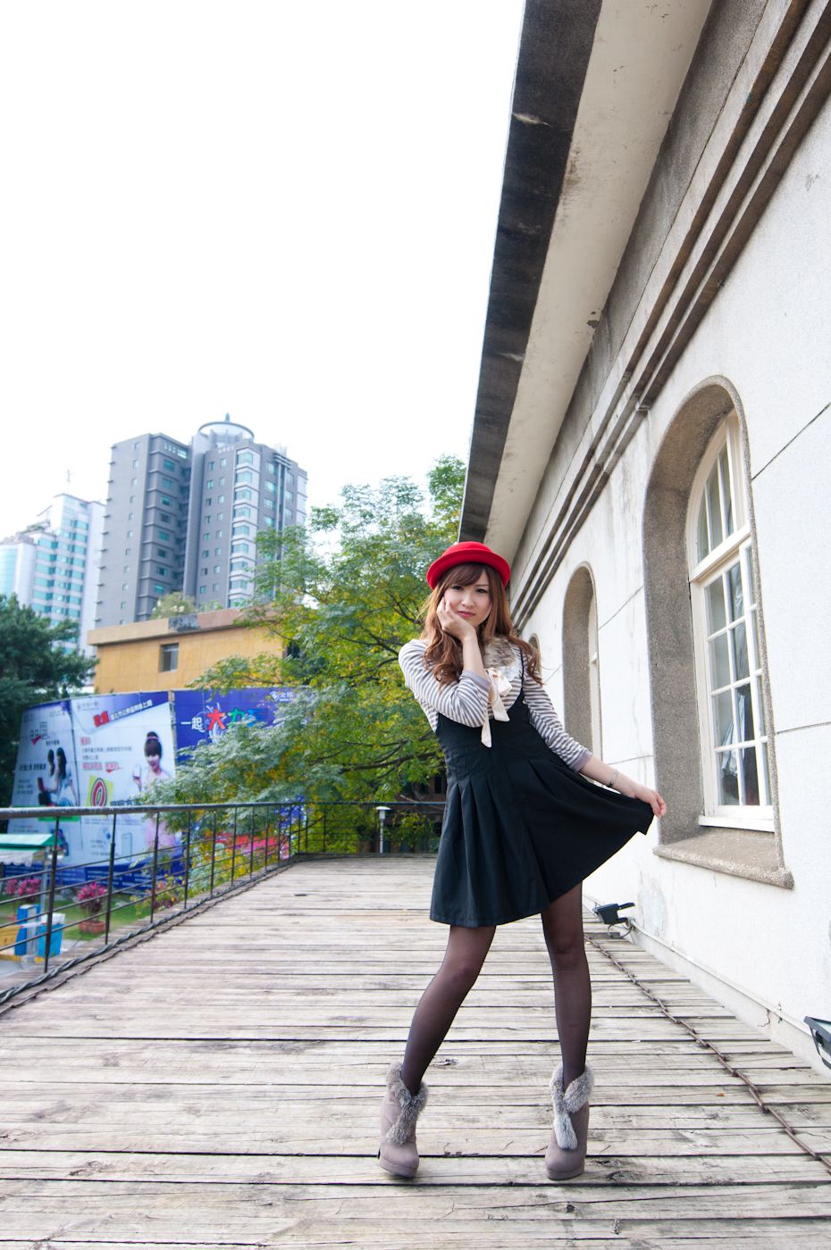 台湾正妹布丁《小清新華山街拍》-图20