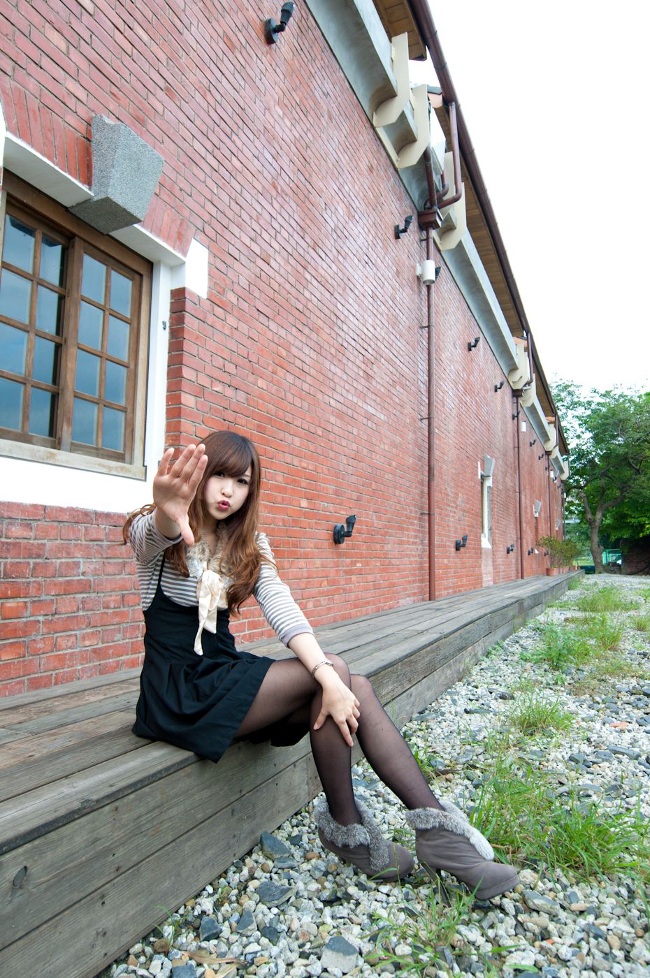 台湾正妹布丁《小清新華山街拍》-图27