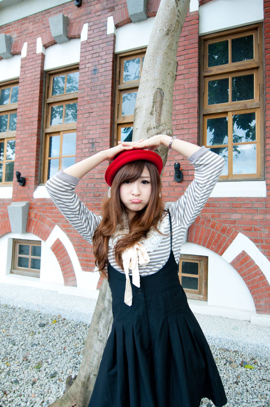 台湾正妹布丁《小清新華山街拍》-图31