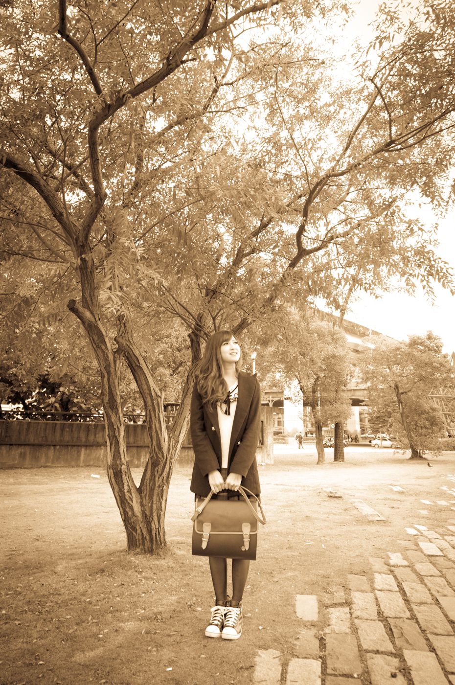 台湾正妹布丁《小清新華山街拍》-图51