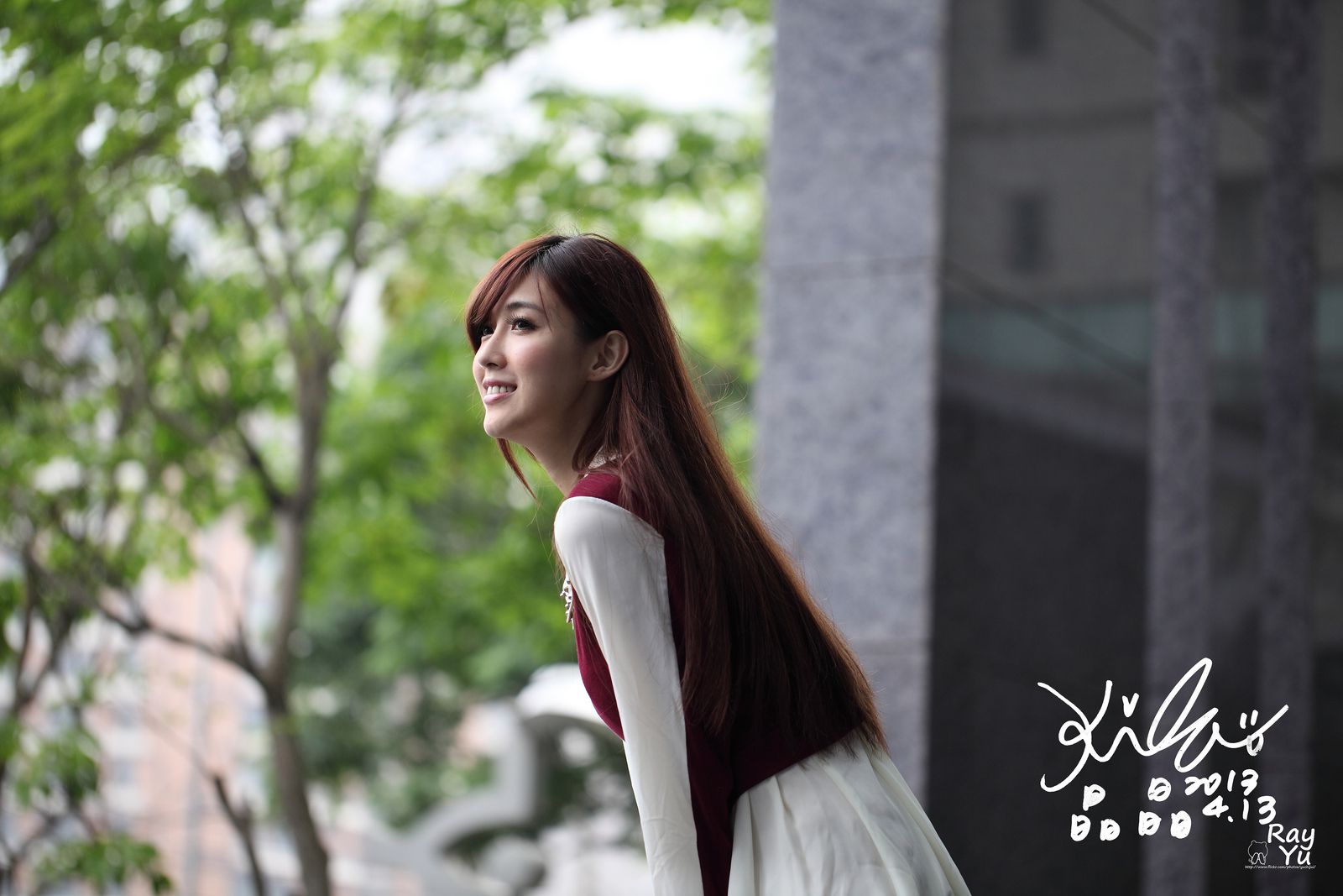 Kila晶晶/廖挺伶《2套黑丝街拍图片》-图26