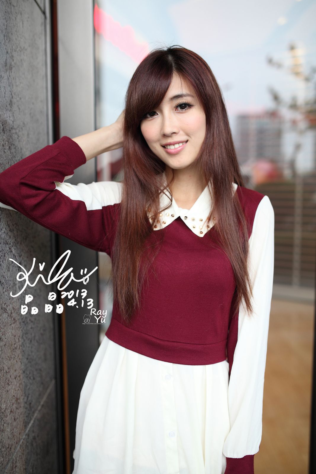 Kila晶晶/廖挺伶《2套黑丝街拍图片》-图37