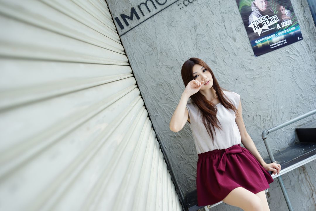 张雅筑Chu《东区商圈外拍》-图39