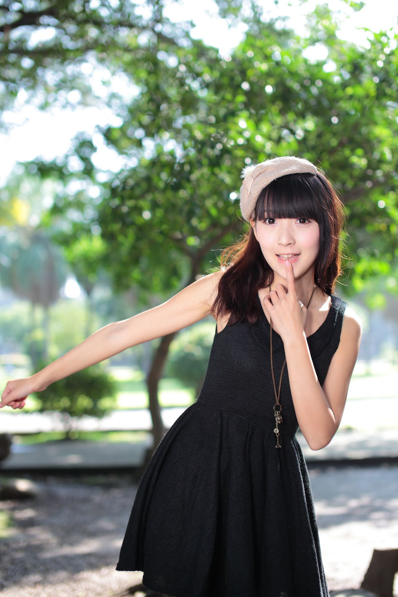 台湾萝莉正妹模特綠豆《小清新唯美外拍》-图9