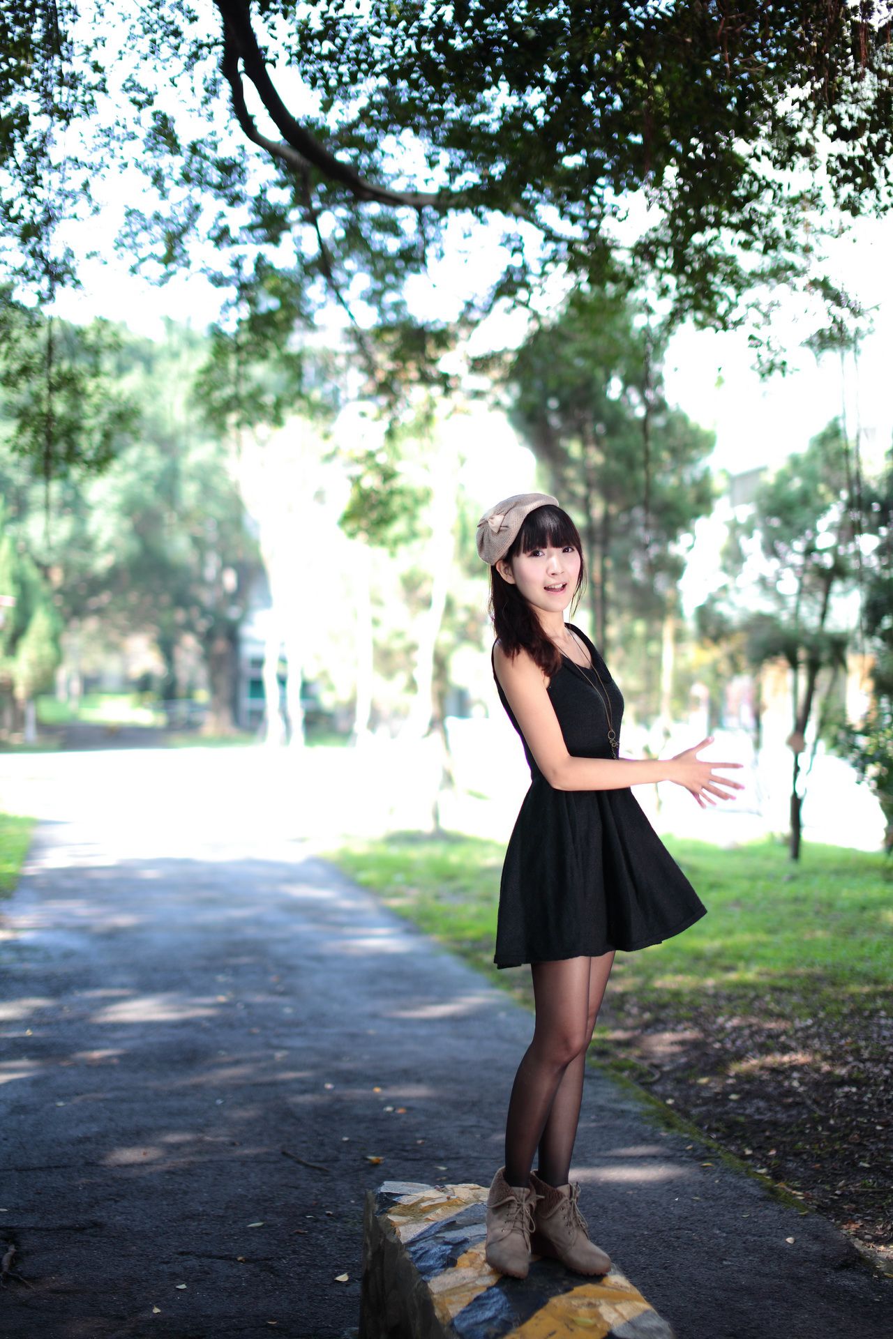 台湾萝莉正妹模特綠豆《小清新唯美外拍》-图12