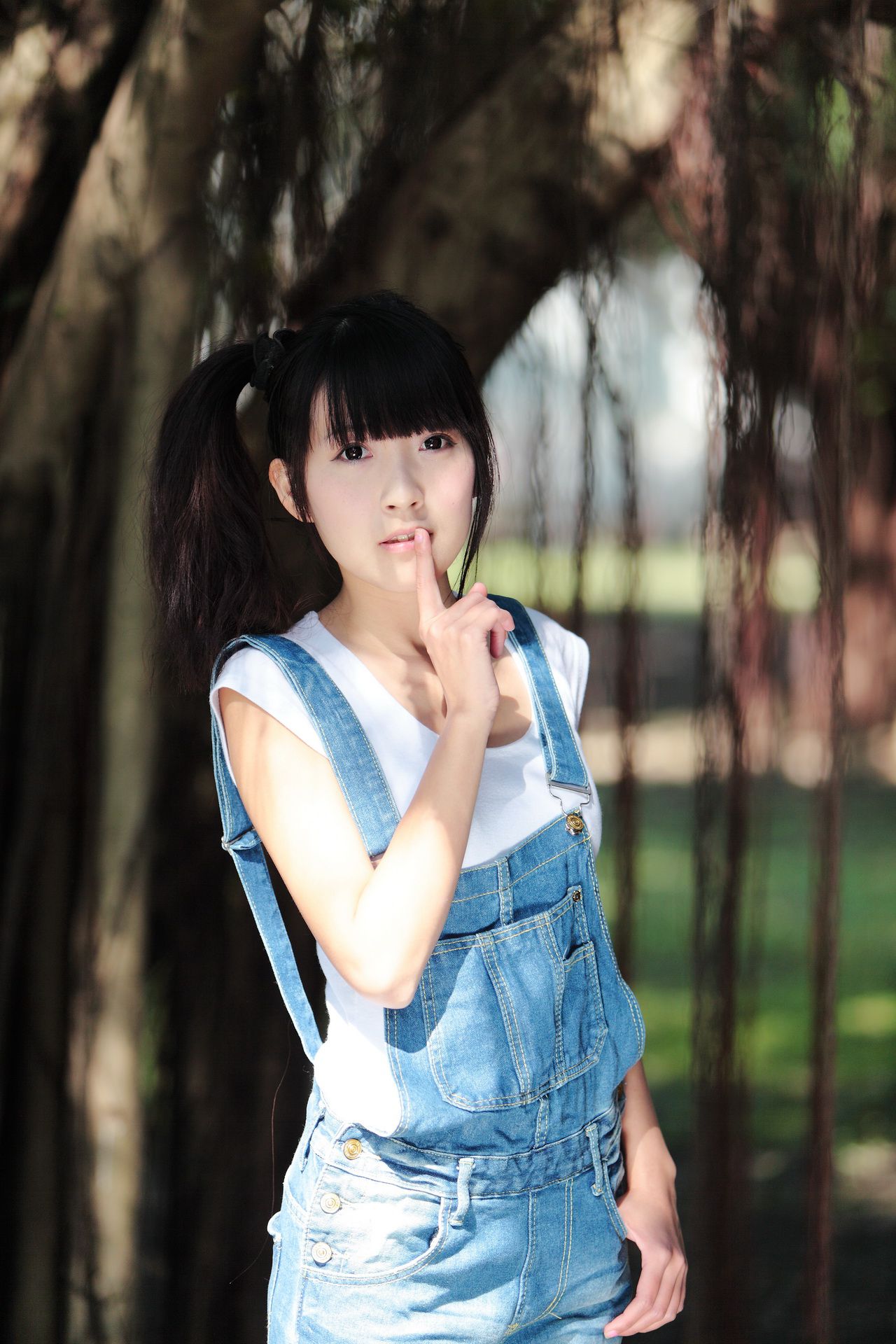 台湾萝莉正妹模特綠豆《小清新唯美外拍》-图18