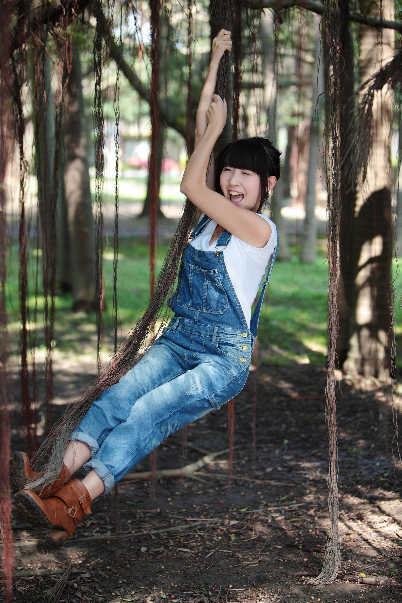 台湾萝莉正妹模特綠豆《小清新唯美外拍》-图21