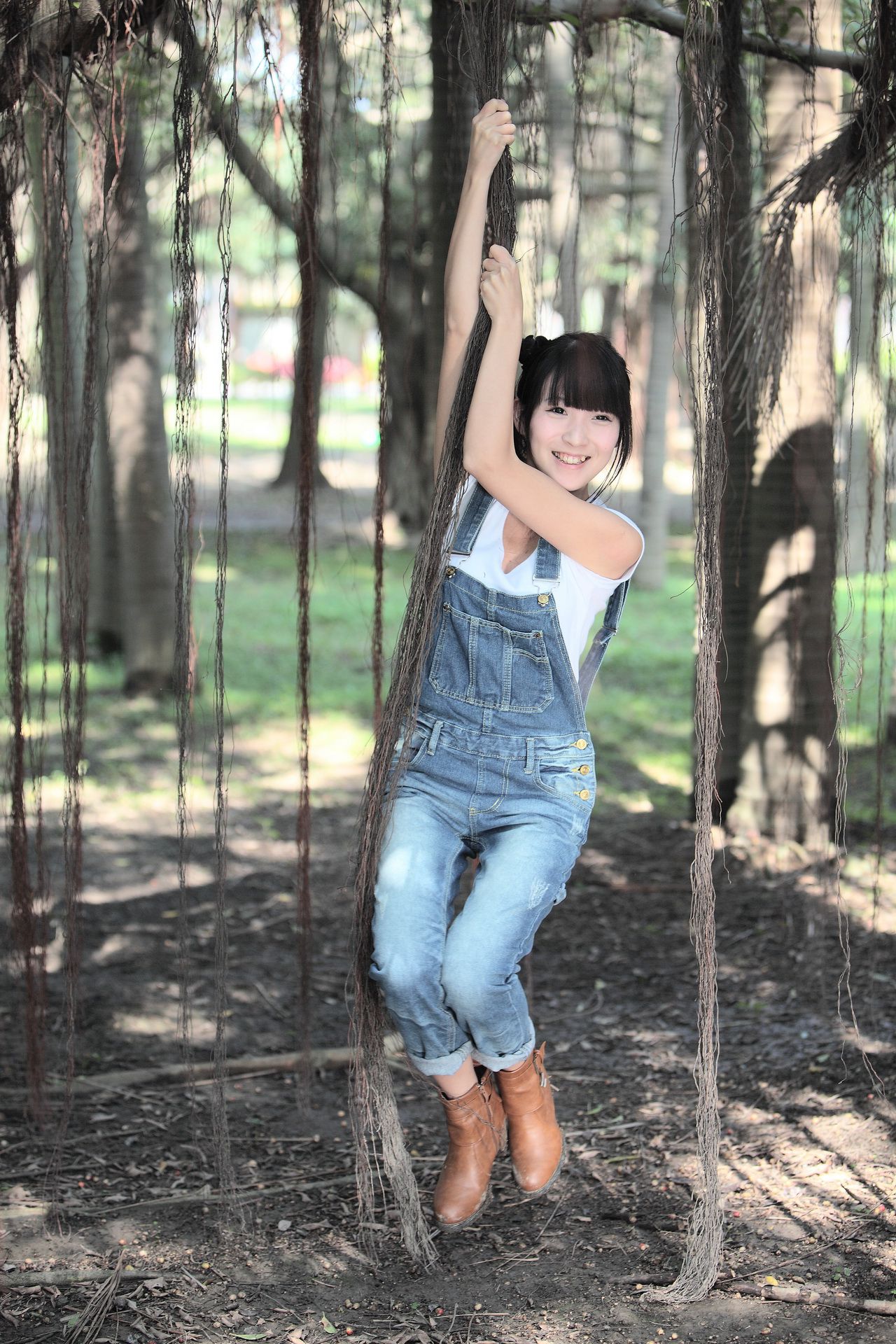 台湾萝莉正妹模特綠豆《小清新唯美外拍》-图22