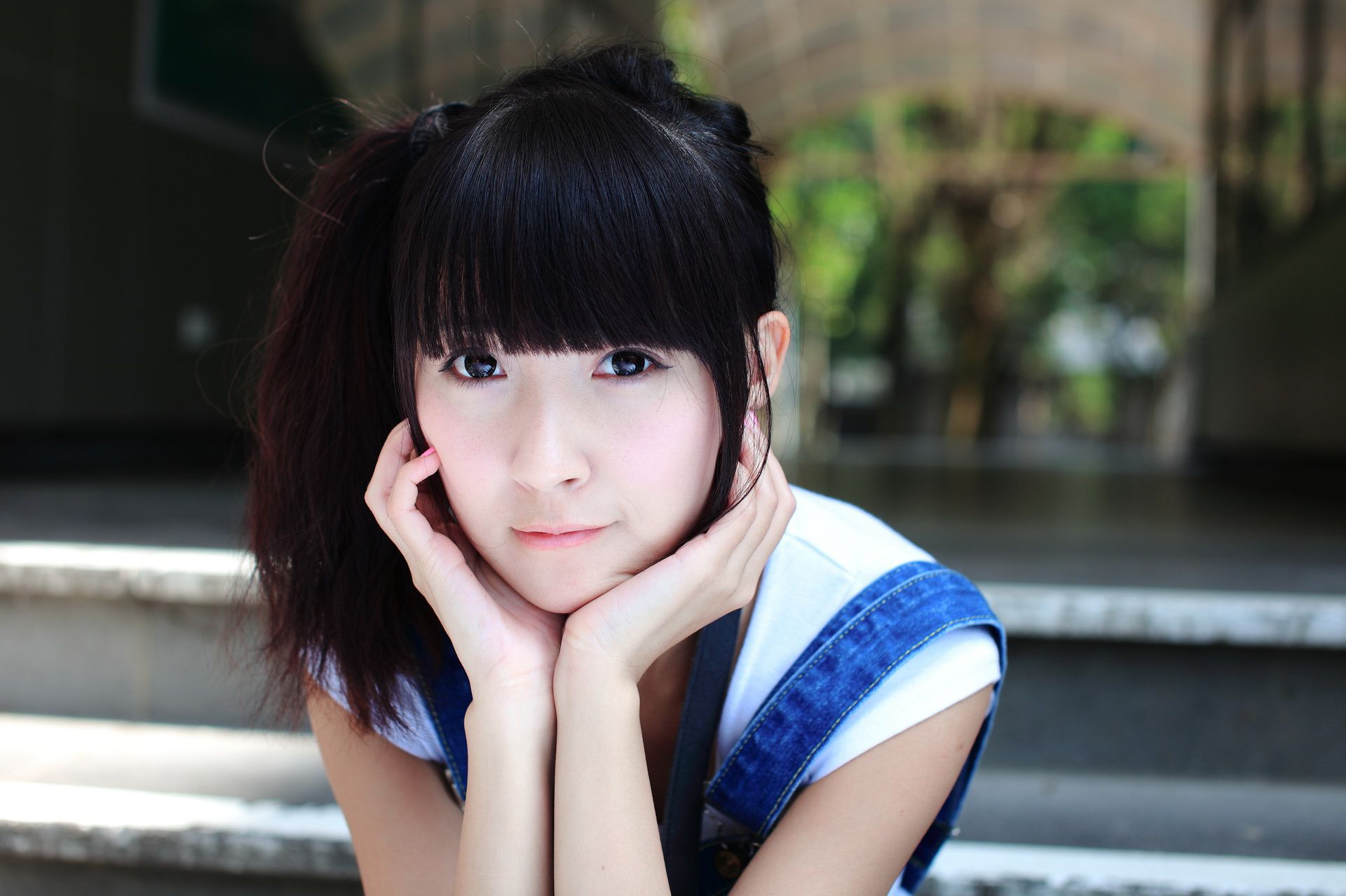 台湾萝莉正妹模特綠豆《小清新唯美外拍》-图28