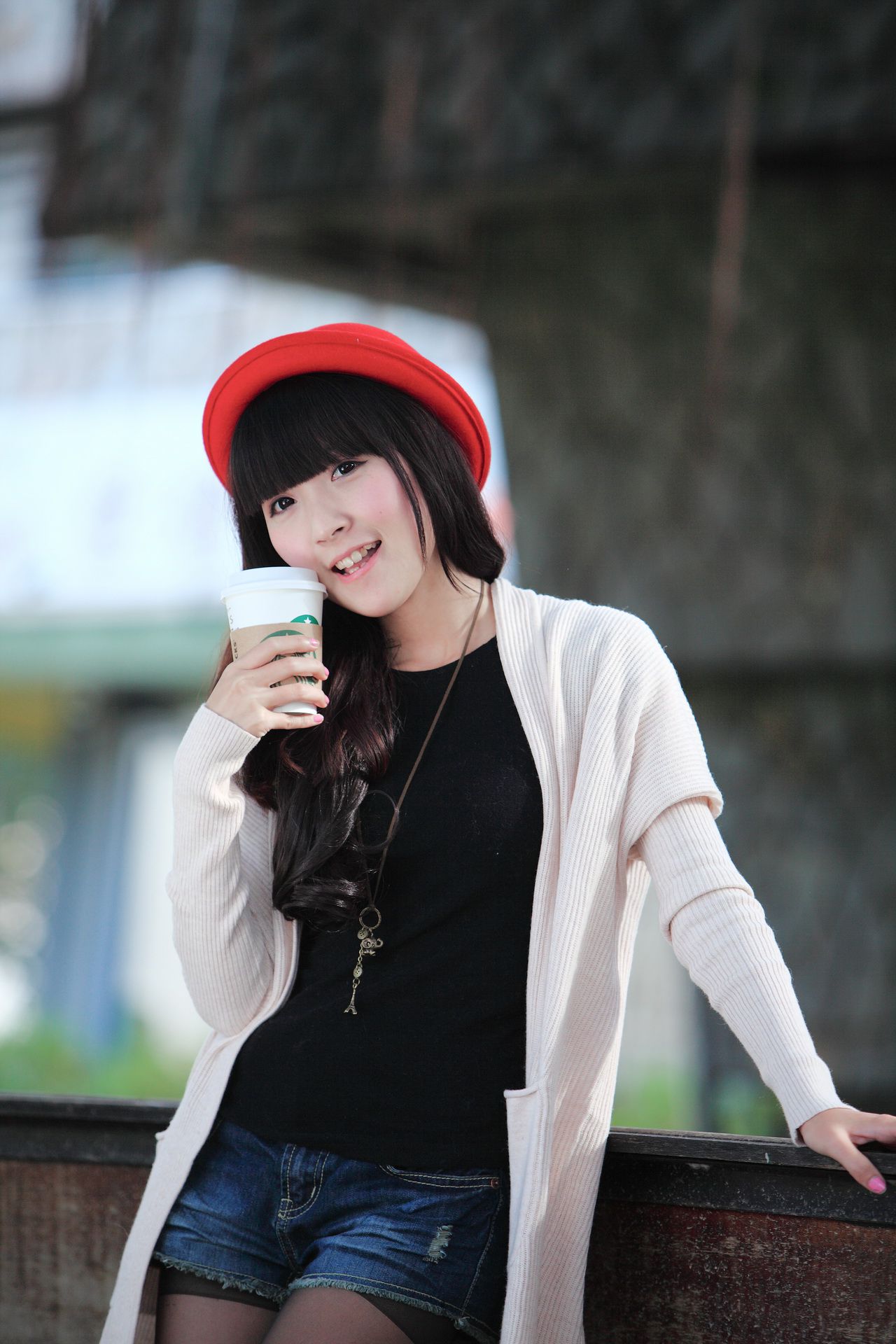 台湾萝莉正妹模特綠豆《小清新唯美外拍》-图34