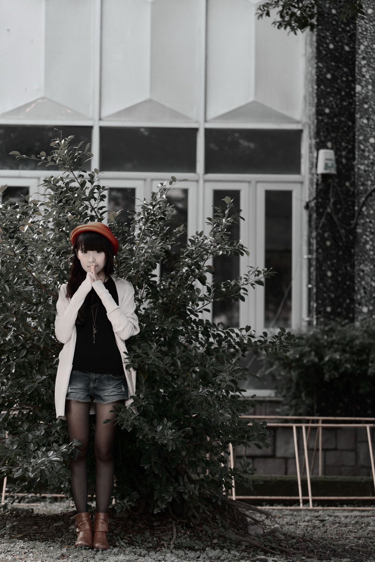 台湾萝莉正妹模特綠豆《小清新唯美外拍》-图36