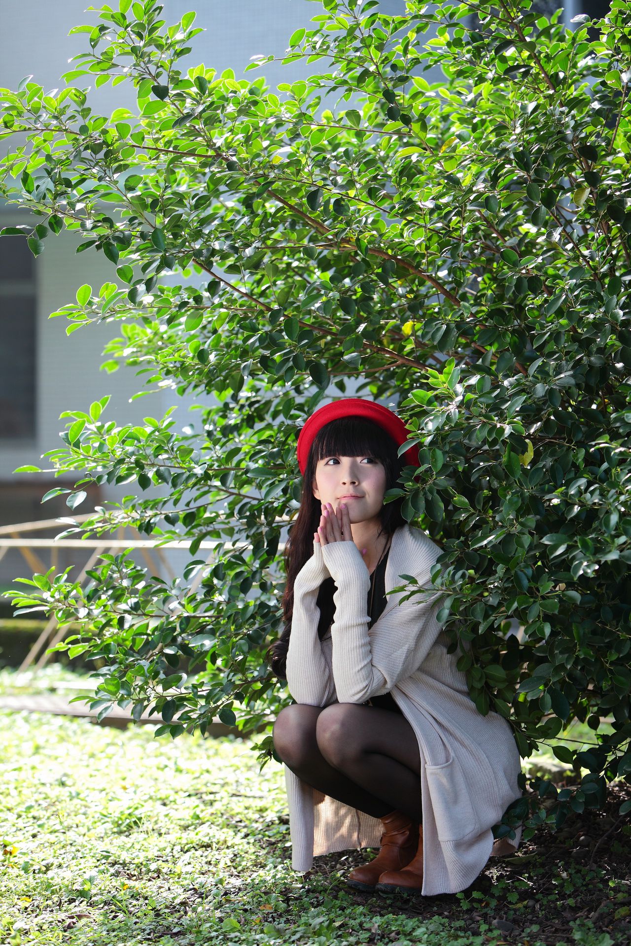 台湾萝莉正妹模特綠豆《小清新唯美外拍》-图38