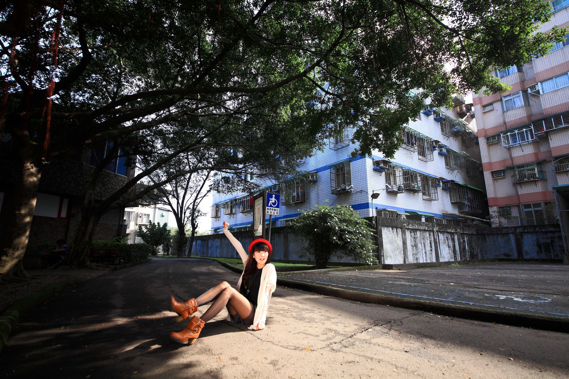 台湾萝莉正妹模特綠豆《小清新唯美外拍》-图39