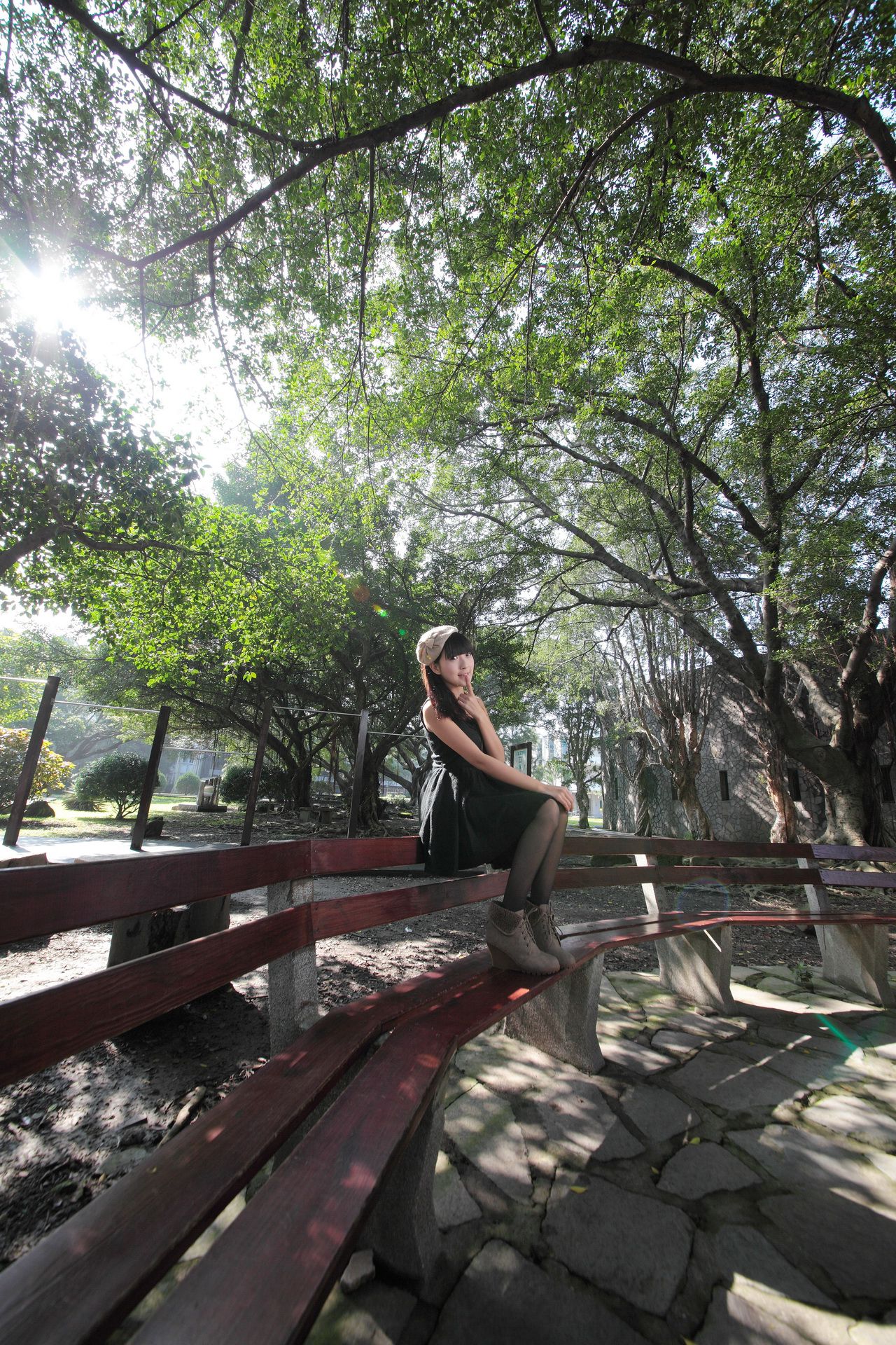 台湾萝莉正妹模特綠豆《小清新唯美外拍》-图44