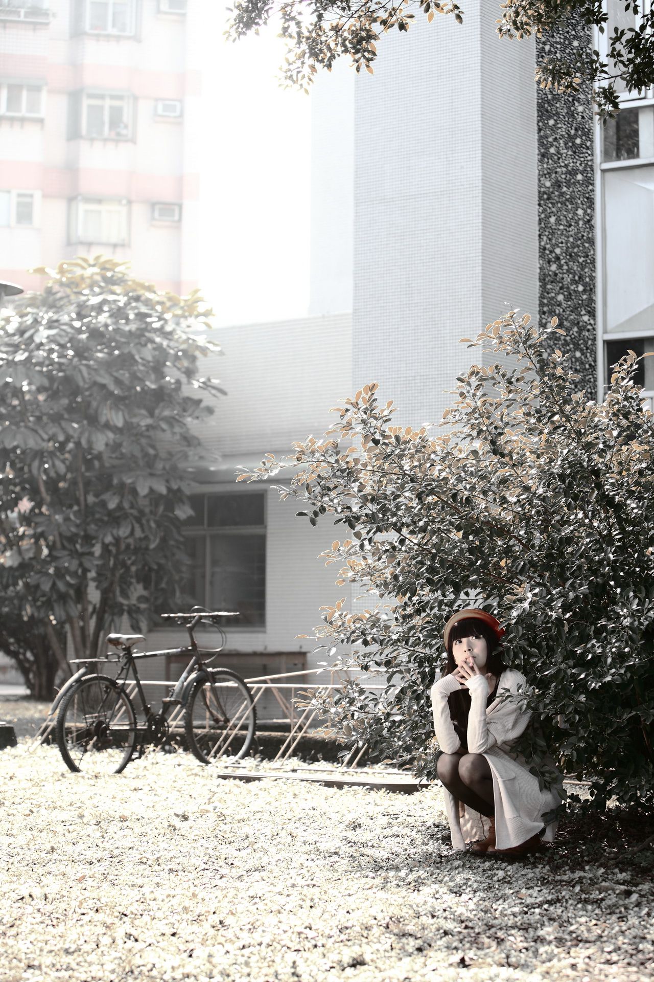 台湾萝莉正妹模特綠豆《小清新唯美外拍》-图4