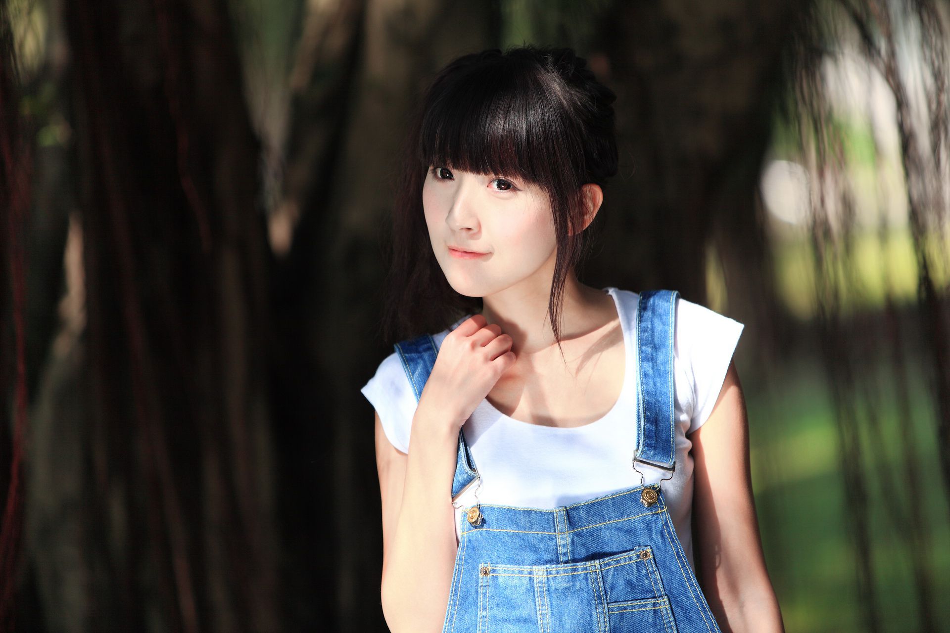 台湾萝莉正妹模特綠豆《小清新唯美外拍》-图55