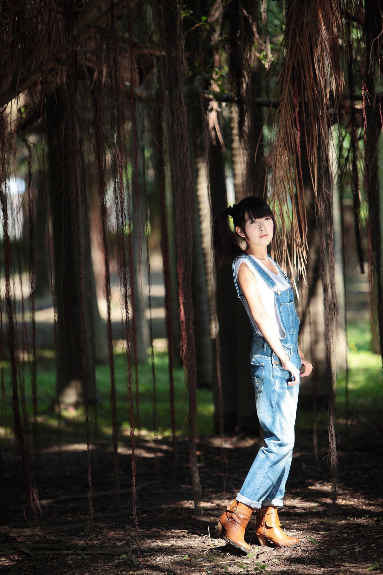 台湾萝莉正妹模特綠豆《小清新唯美外拍》-图57