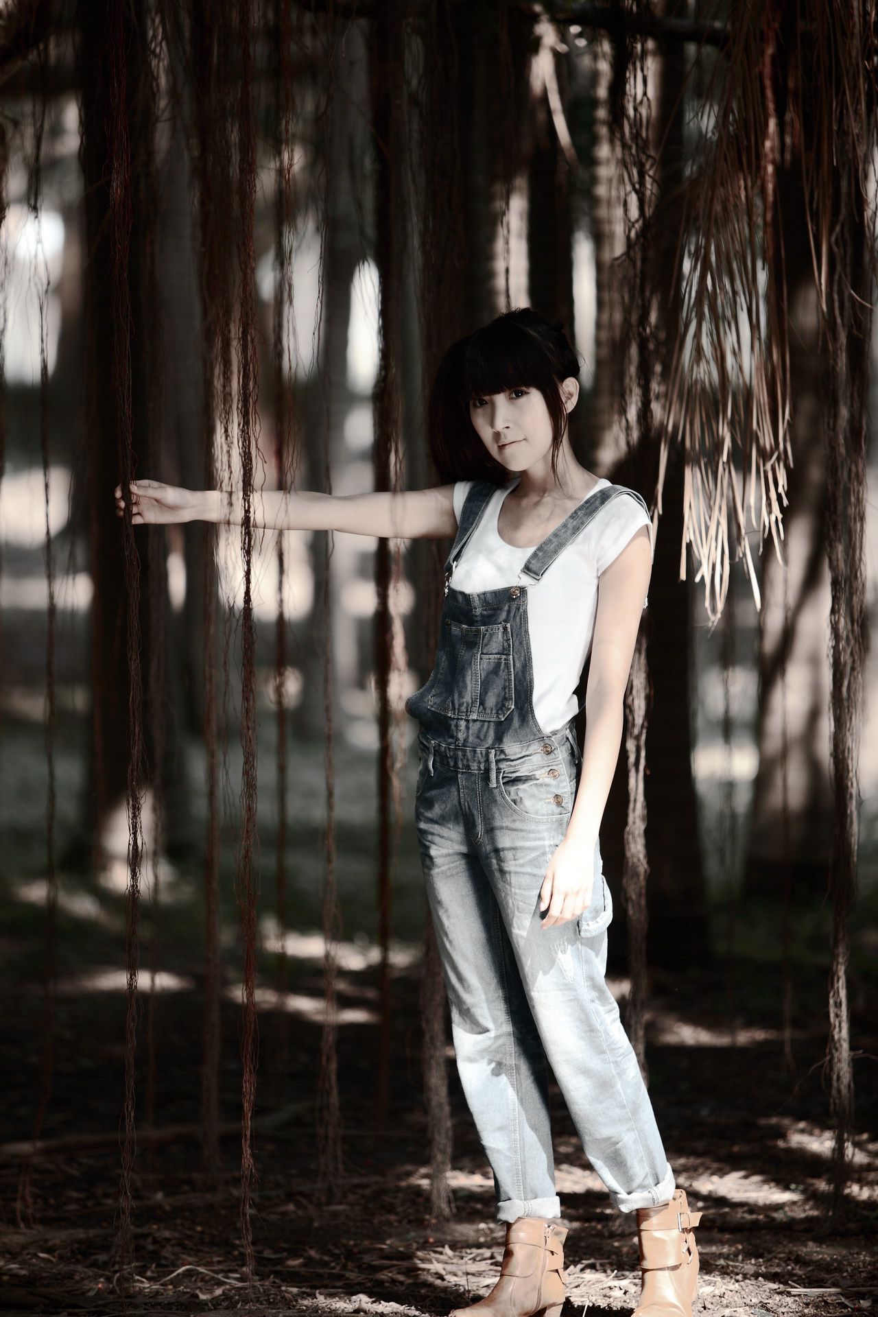 台湾萝莉正妹模特綠豆《小清新唯美外拍》-图58