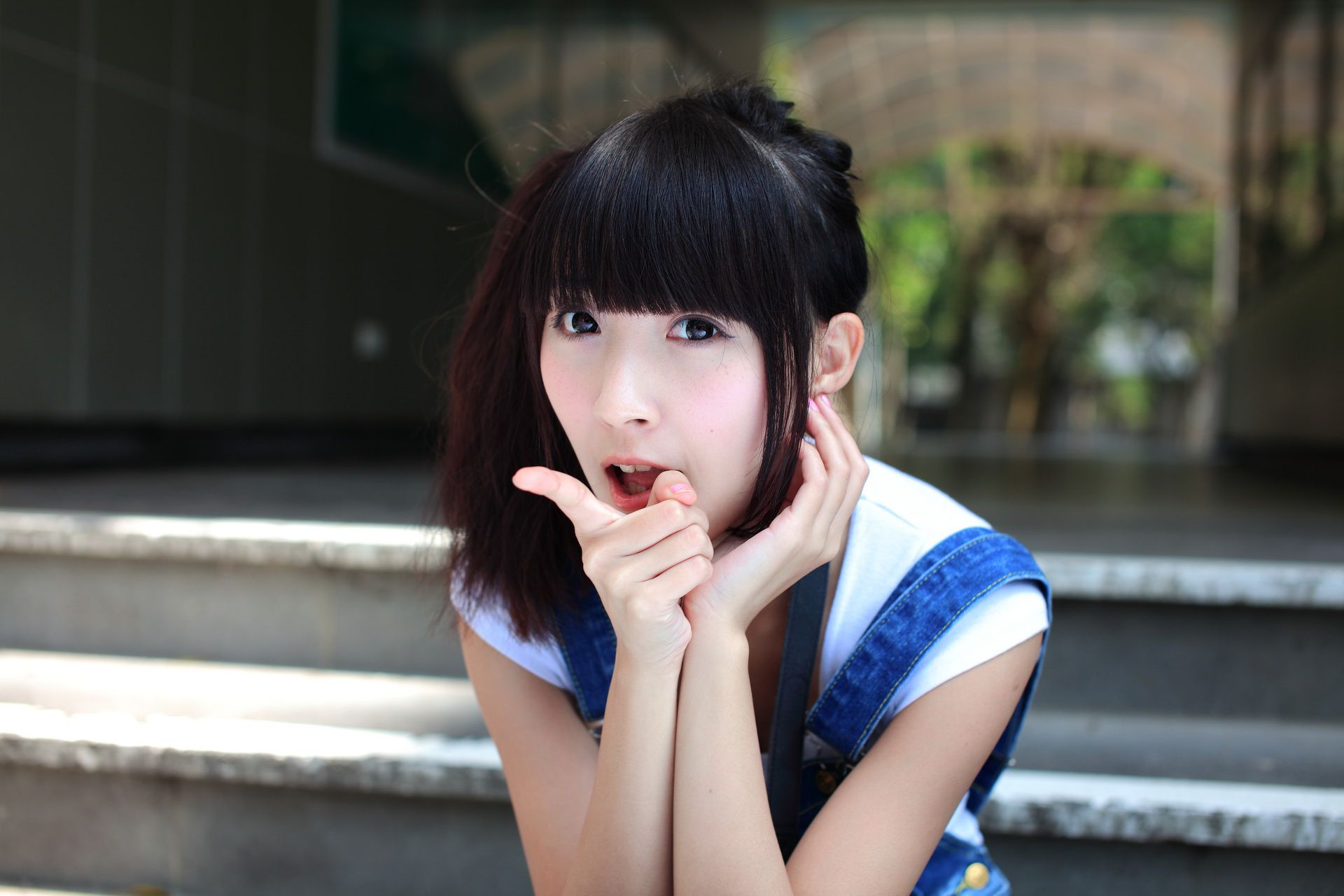 台湾萝莉正妹模特綠豆《小清新唯美外拍》-图66