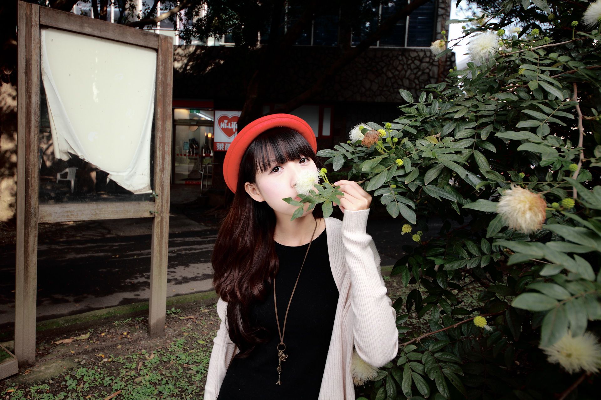 台湾萝莉正妹模特綠豆《小清新唯美外拍》-图7