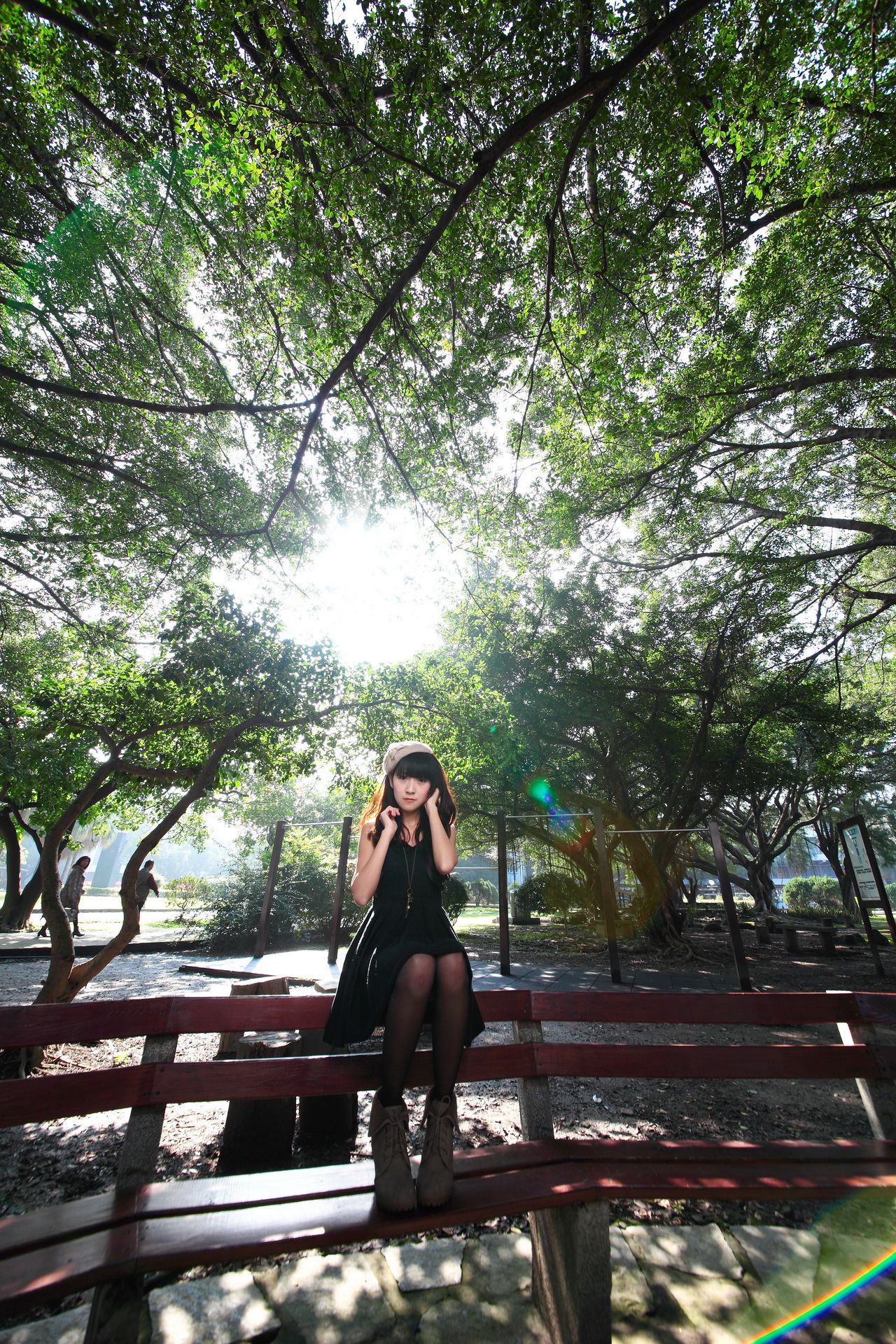 台湾萝莉正妹模特綠豆《小清新唯美外拍》-图8