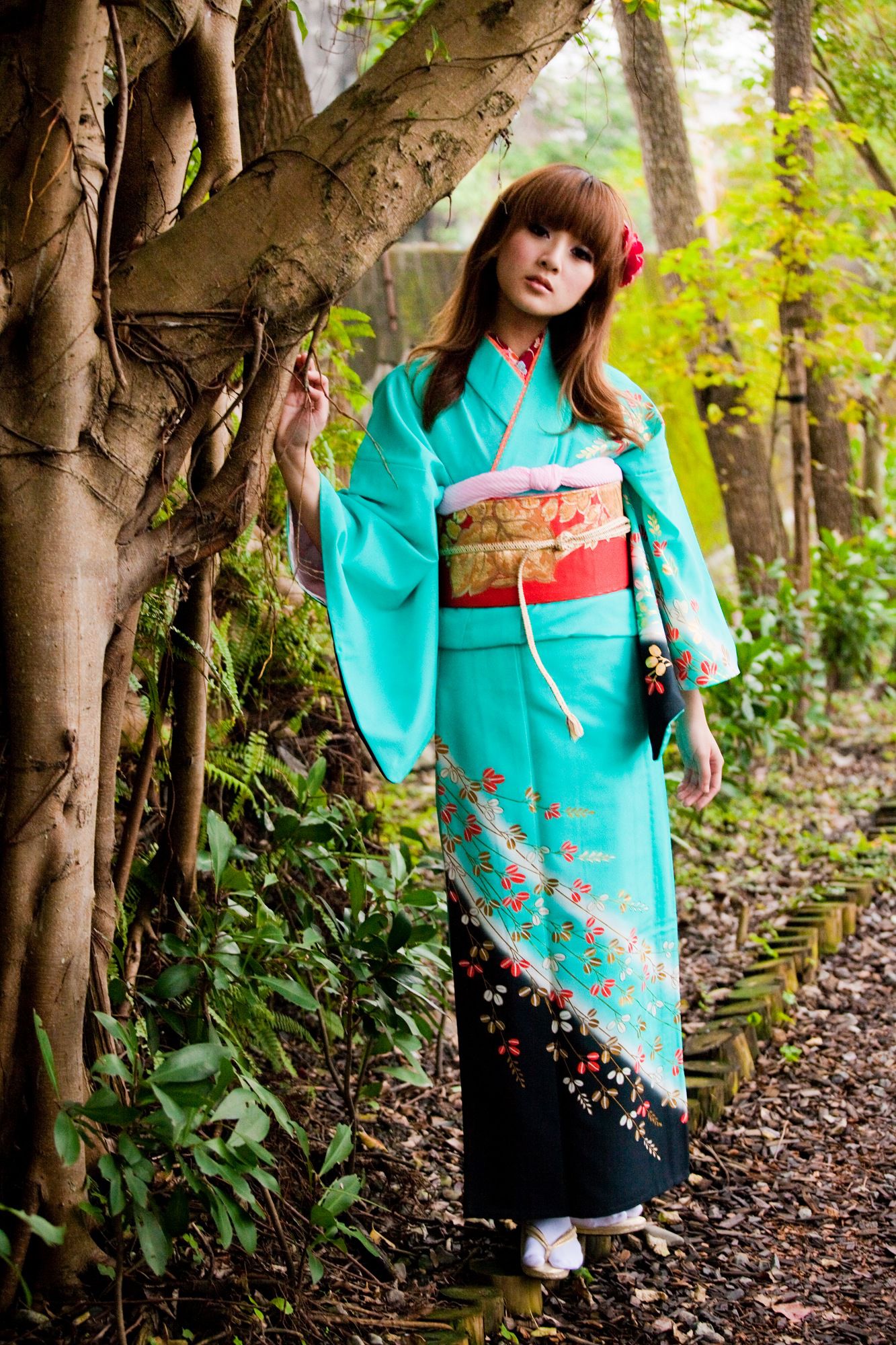 果子、小品、兔兔(品果兔)《宜蘭和服遊拍》-图21