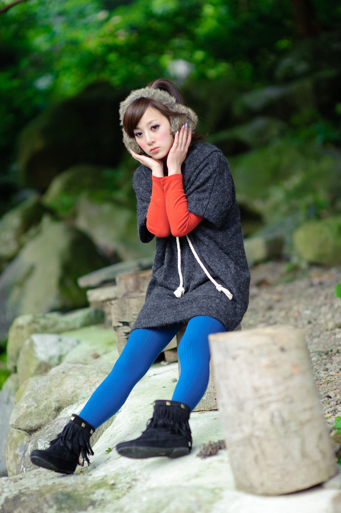 Mikako/果子MM《雙溪公園+原住民公園外拍》第II部-图58