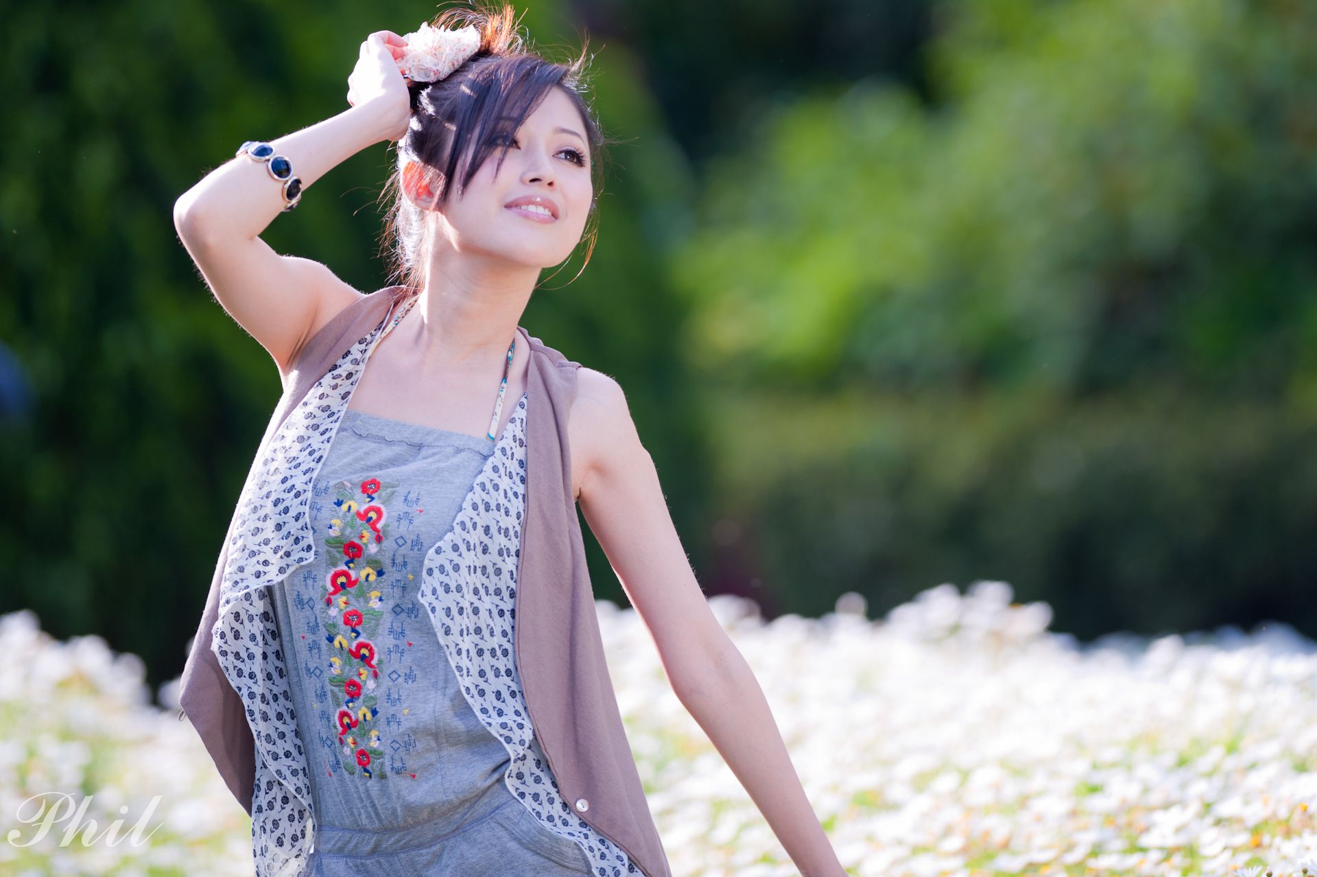 台湾女神Avy杜可薇《吊带短裤系列》小清新唯美外拍-图0