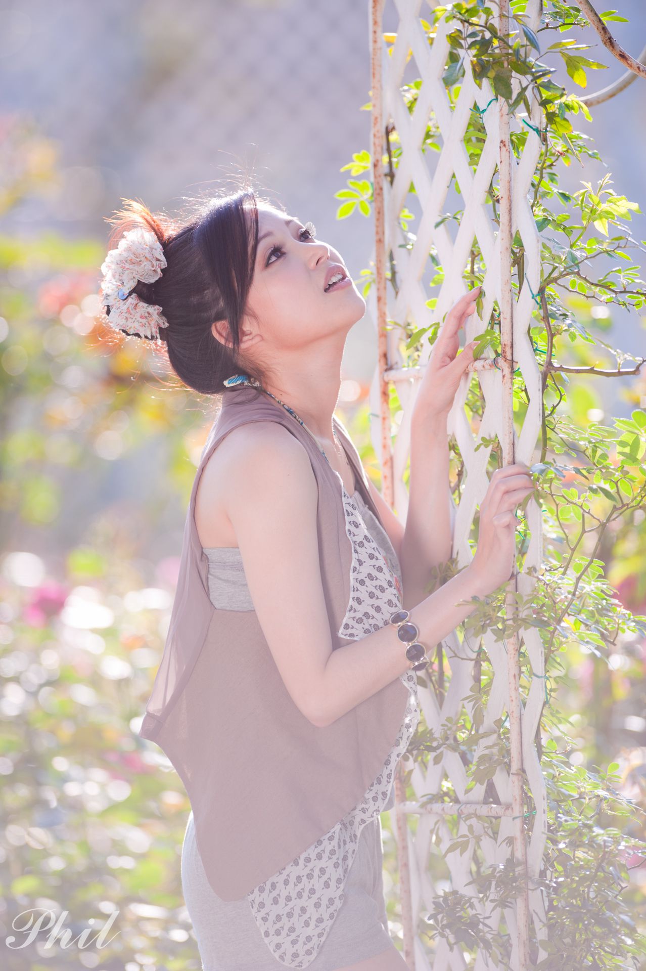 台湾女神Avy杜可薇《吊带短裤系列》小清新唯美外拍-图99