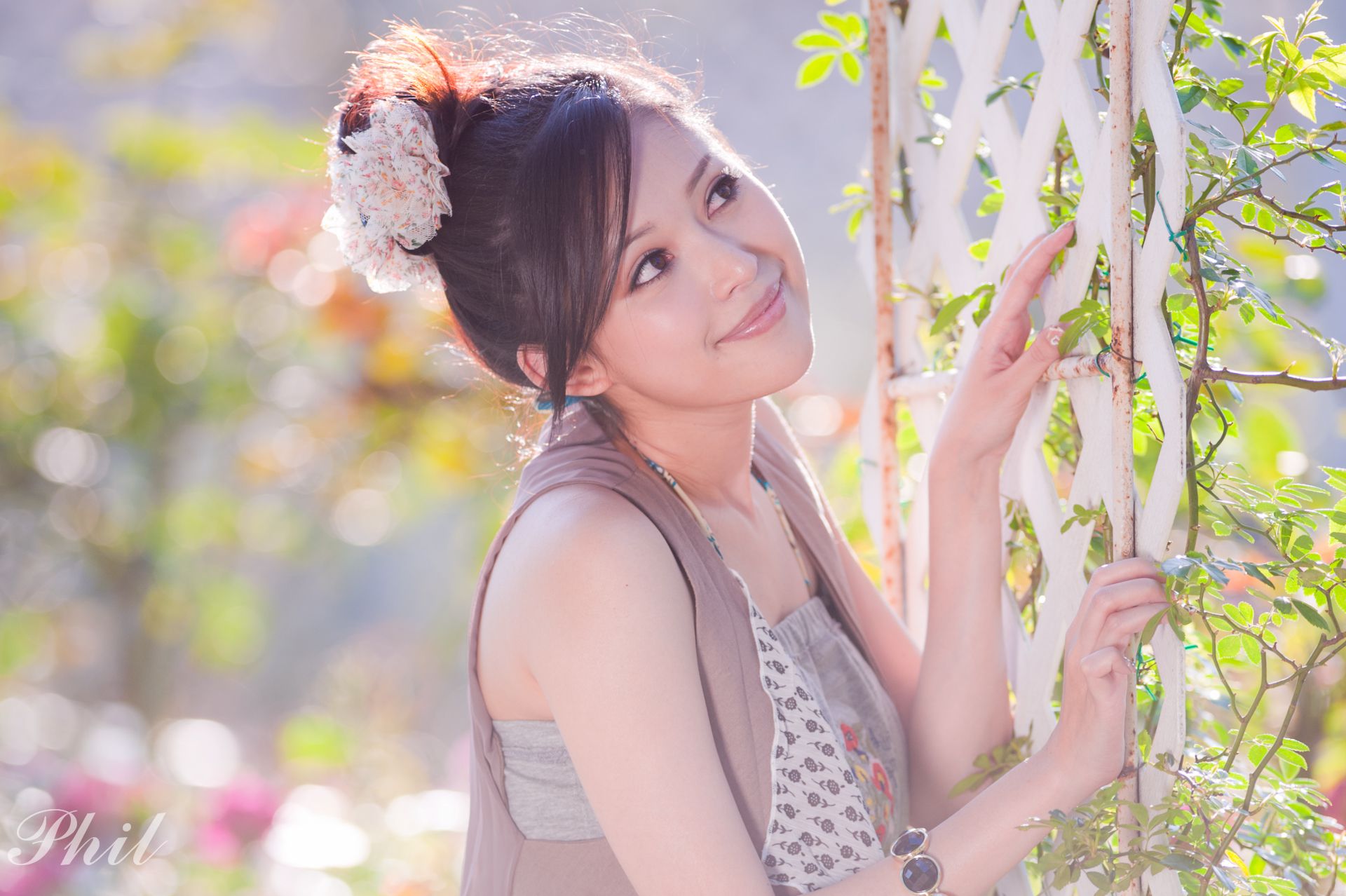 台湾女神Avy杜可薇《吊带短裤系列》小清新唯美外拍-图100