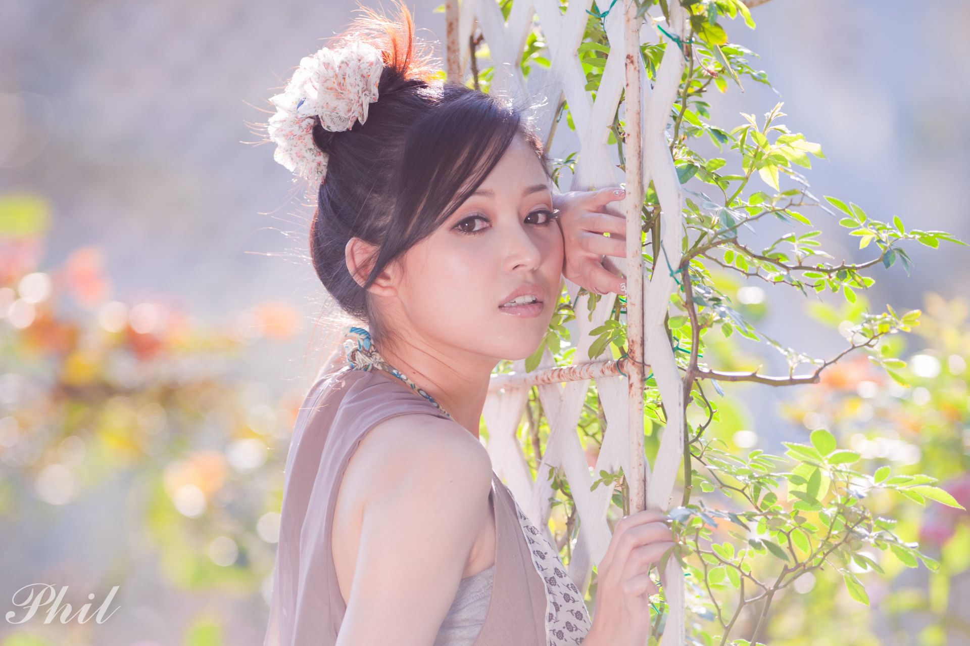 台湾女神Avy杜可薇《吊带短裤系列》小清新唯美外拍-图102