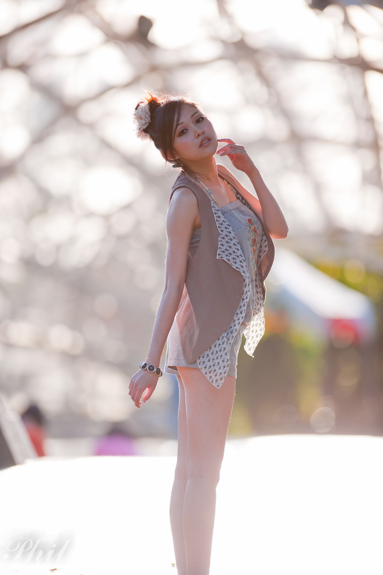 台湾女神Avy杜可薇《吊带短裤系列》小清新唯美外拍-图115