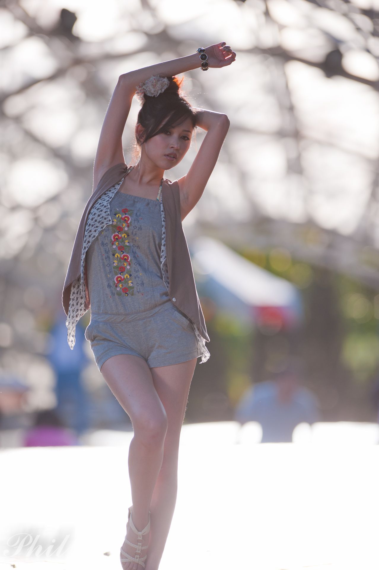 台湾女神Avy杜可薇《吊带短裤系列》小清新唯美外拍-图116