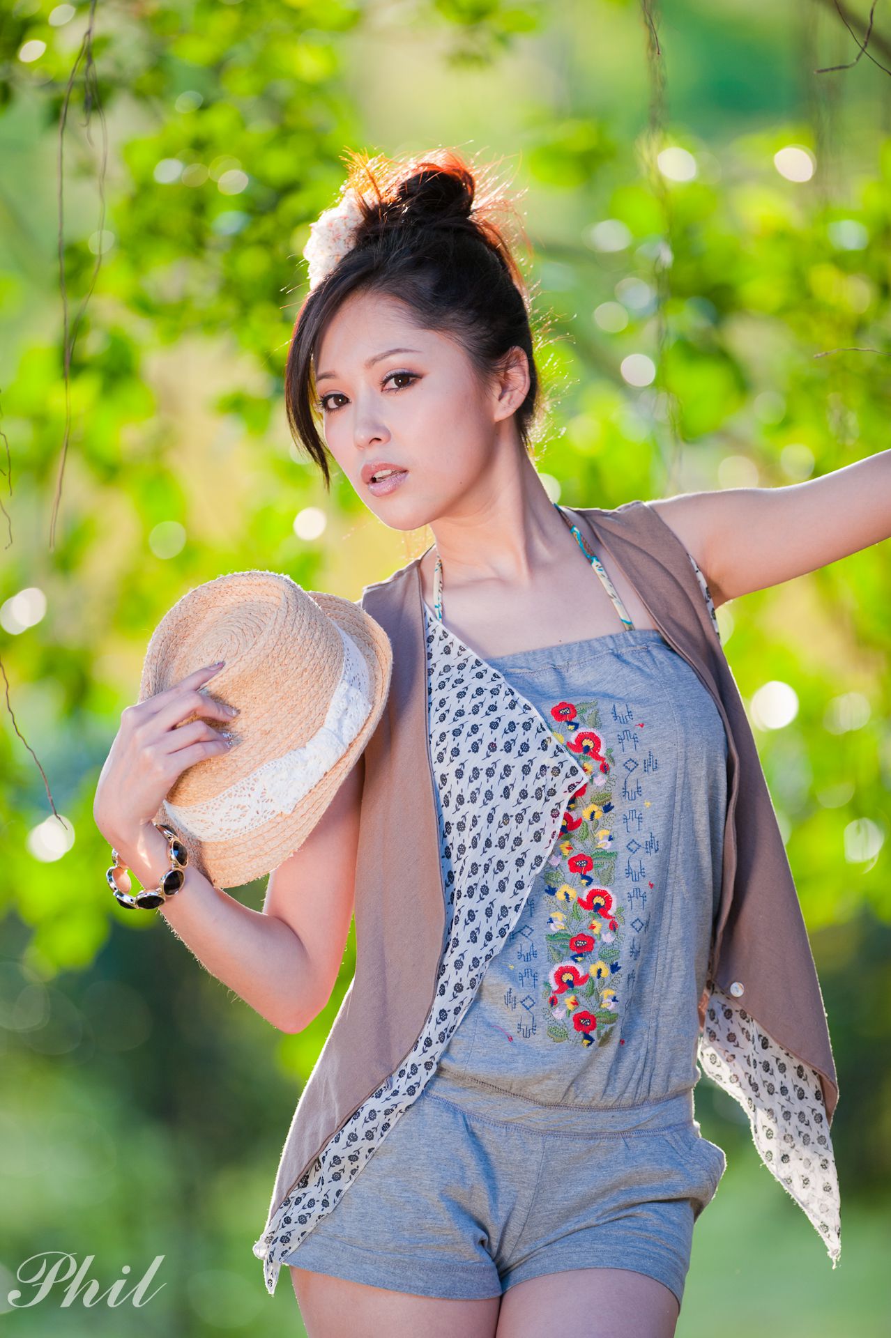 台湾女神Avy杜可薇《吊带短裤系列》小清新唯美外拍-图125