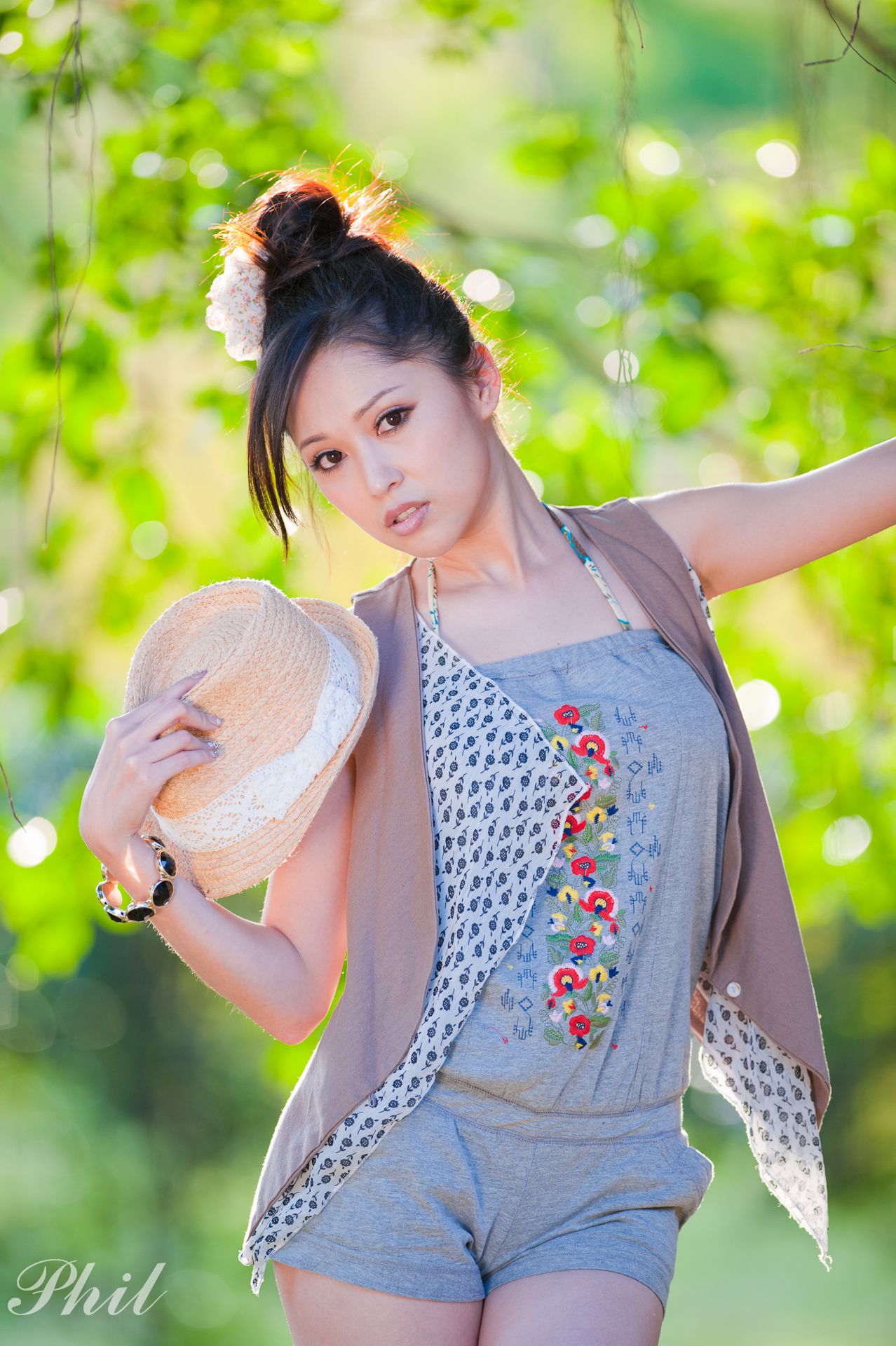 台湾女神Avy杜可薇《吊带短裤系列》小清新唯美外拍-图126