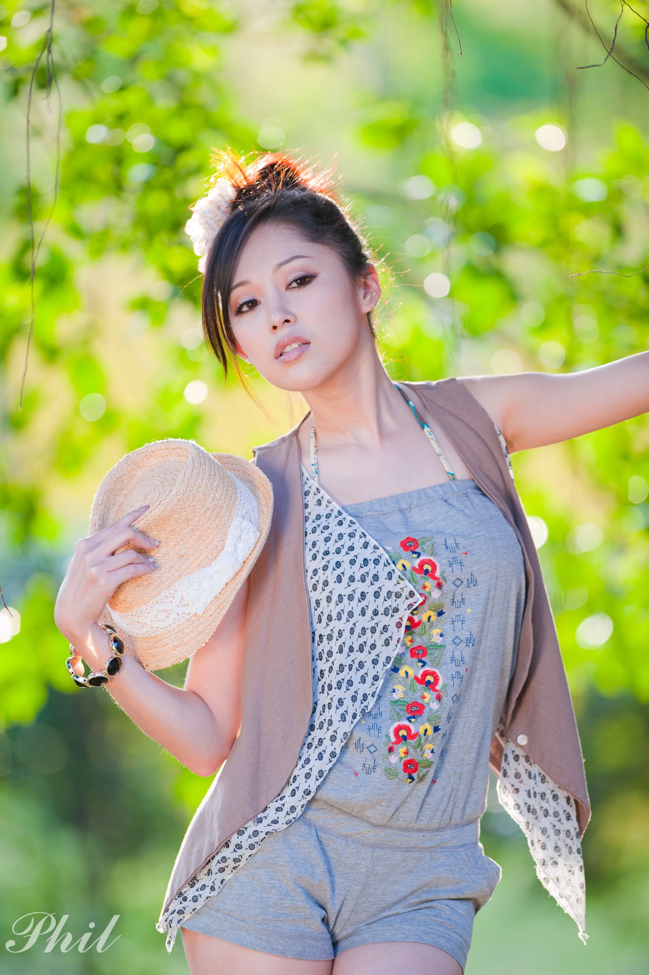 台湾女神Avy杜可薇《吊带短裤系列》小清新唯美外拍-图127