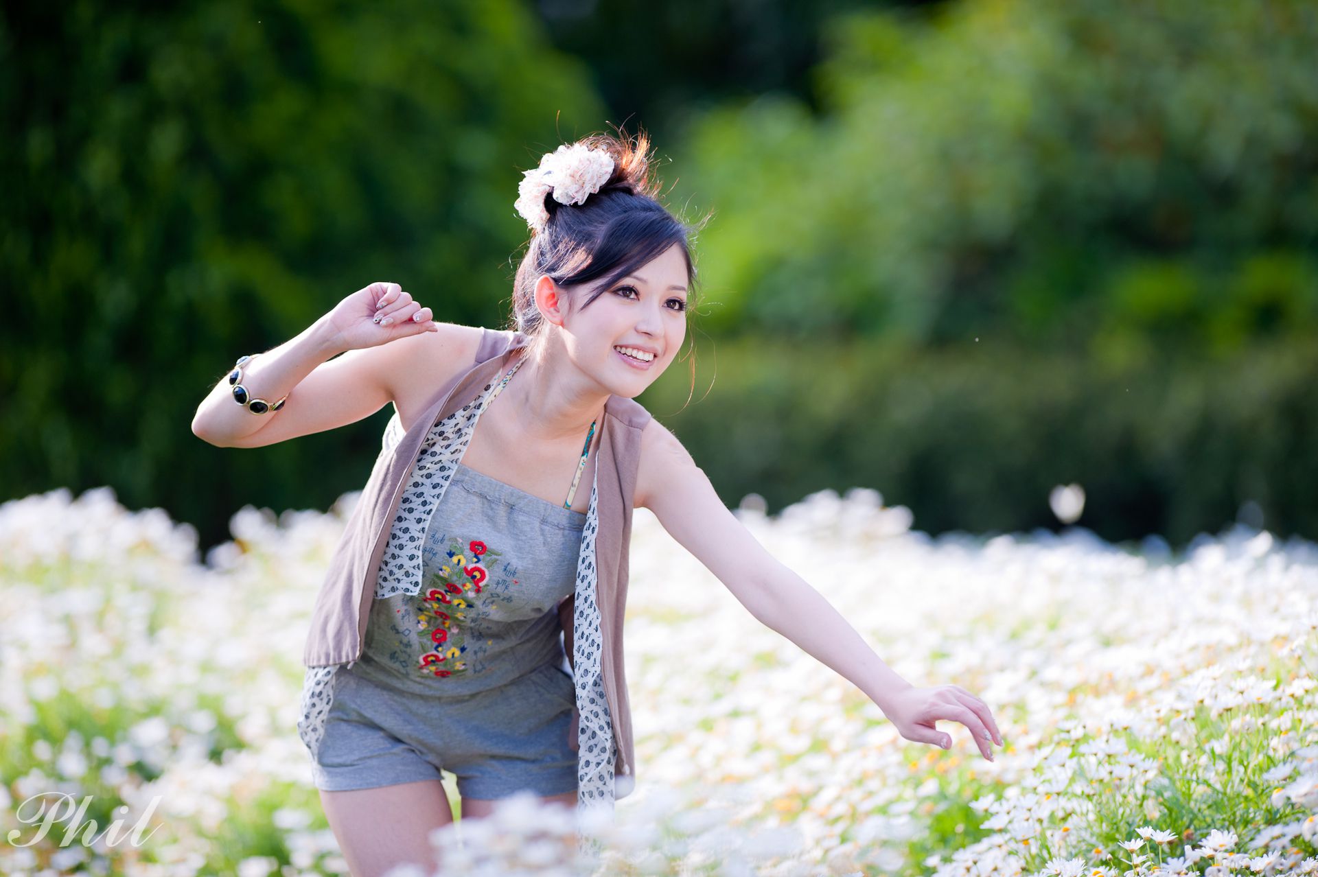 台湾女神Avy杜可薇《吊带短裤系列》小清新唯美外拍-图12