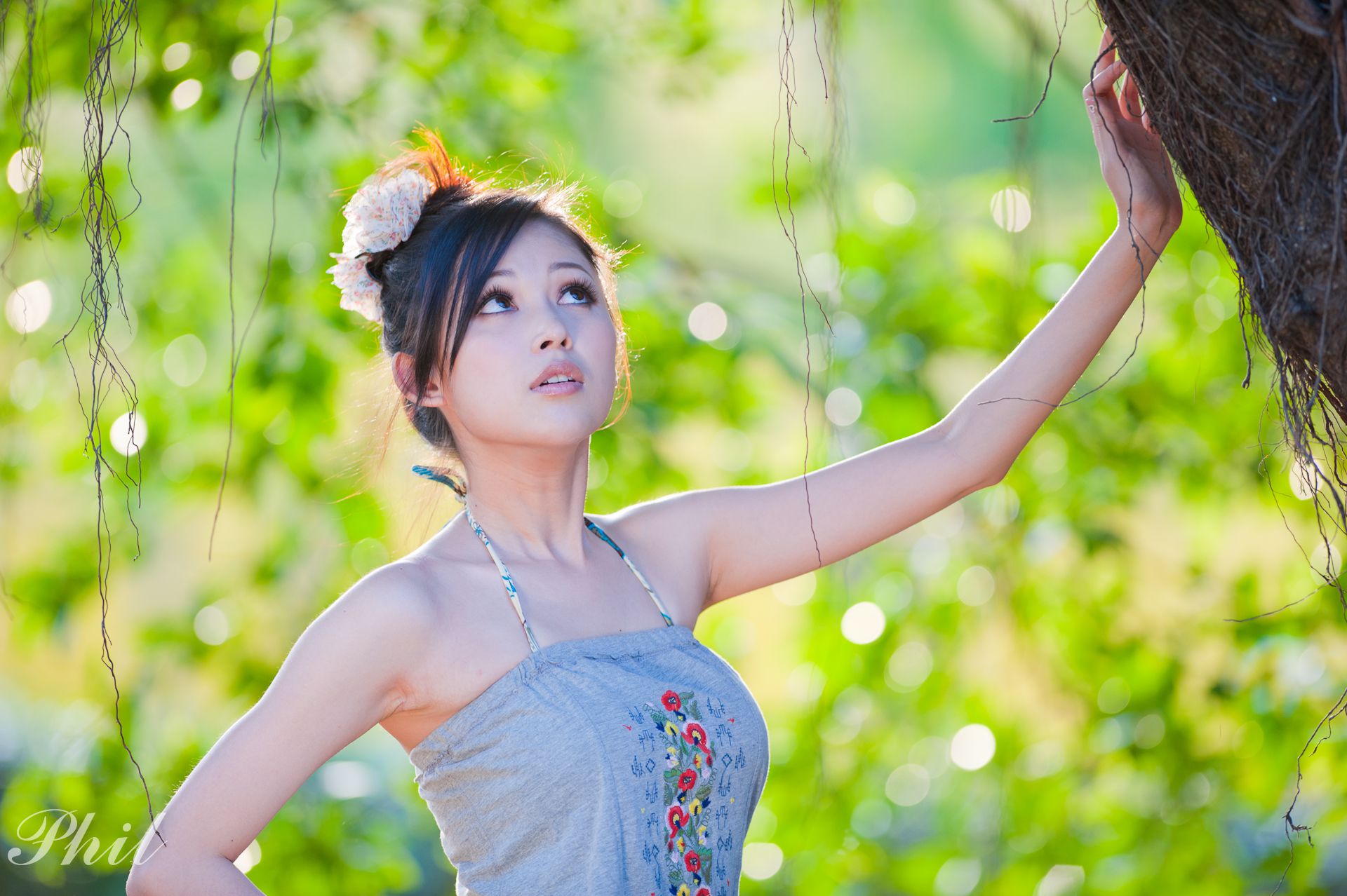 台湾女神Avy杜可薇《吊带短裤系列》小清新唯美外拍-图134