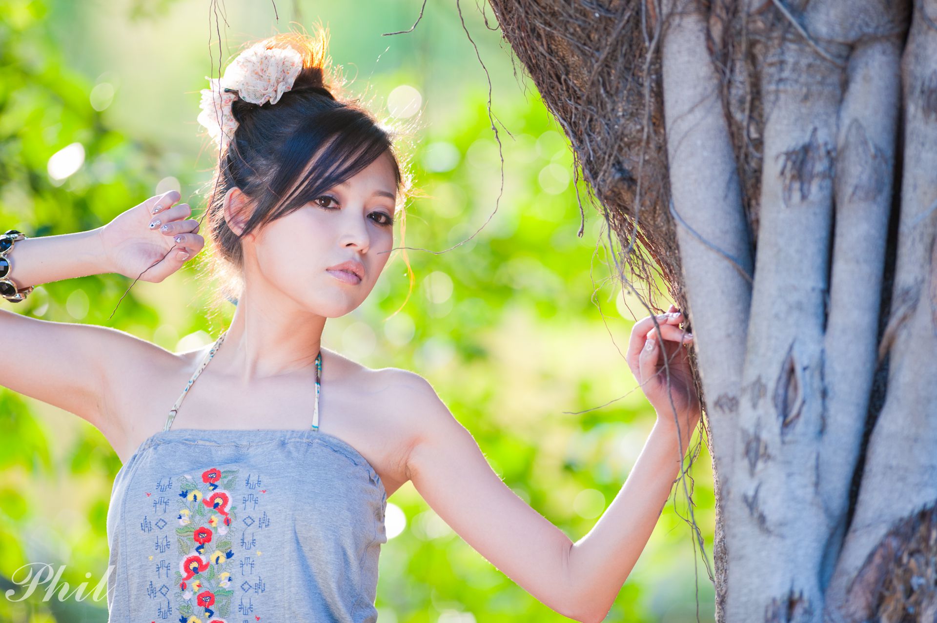 台湾女神Avy杜可薇《吊带短裤系列》小清新唯美外拍-图136