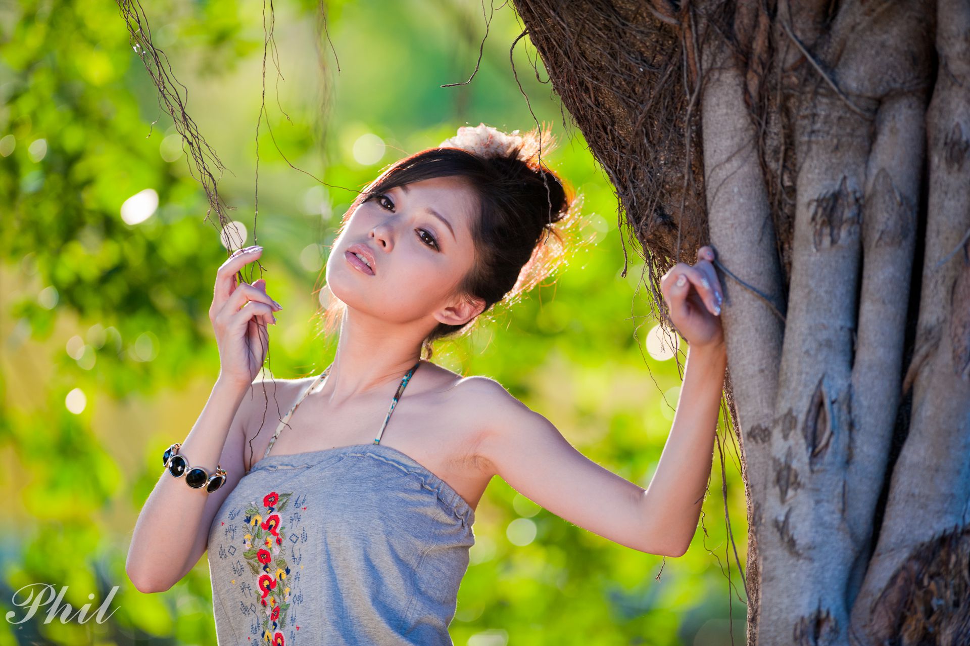 台湾女神Avy杜可薇《吊带短裤系列》小清新唯美外拍-图139