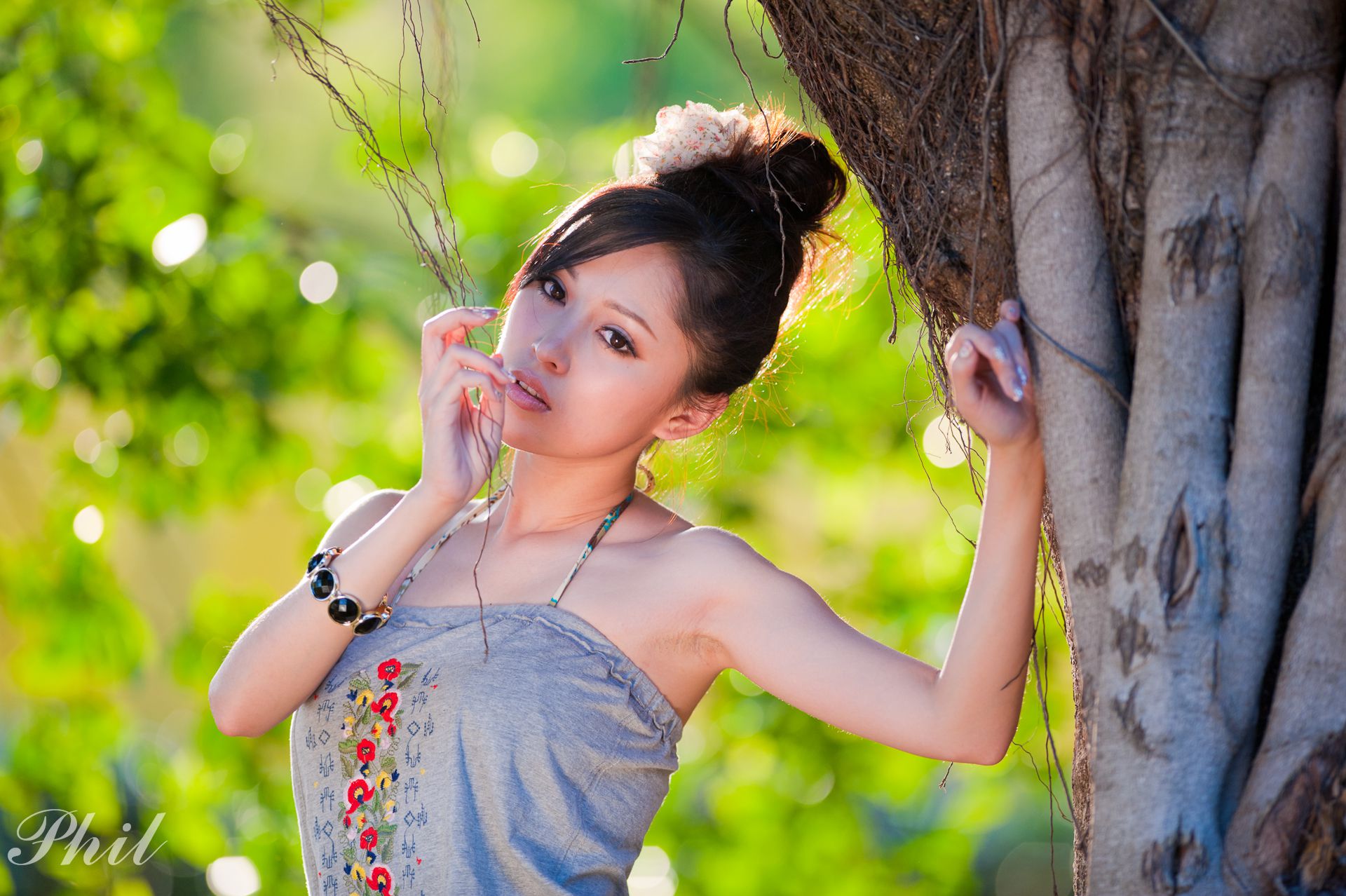 台湾女神Avy杜可薇《吊带短裤系列》小清新唯美外拍-图140